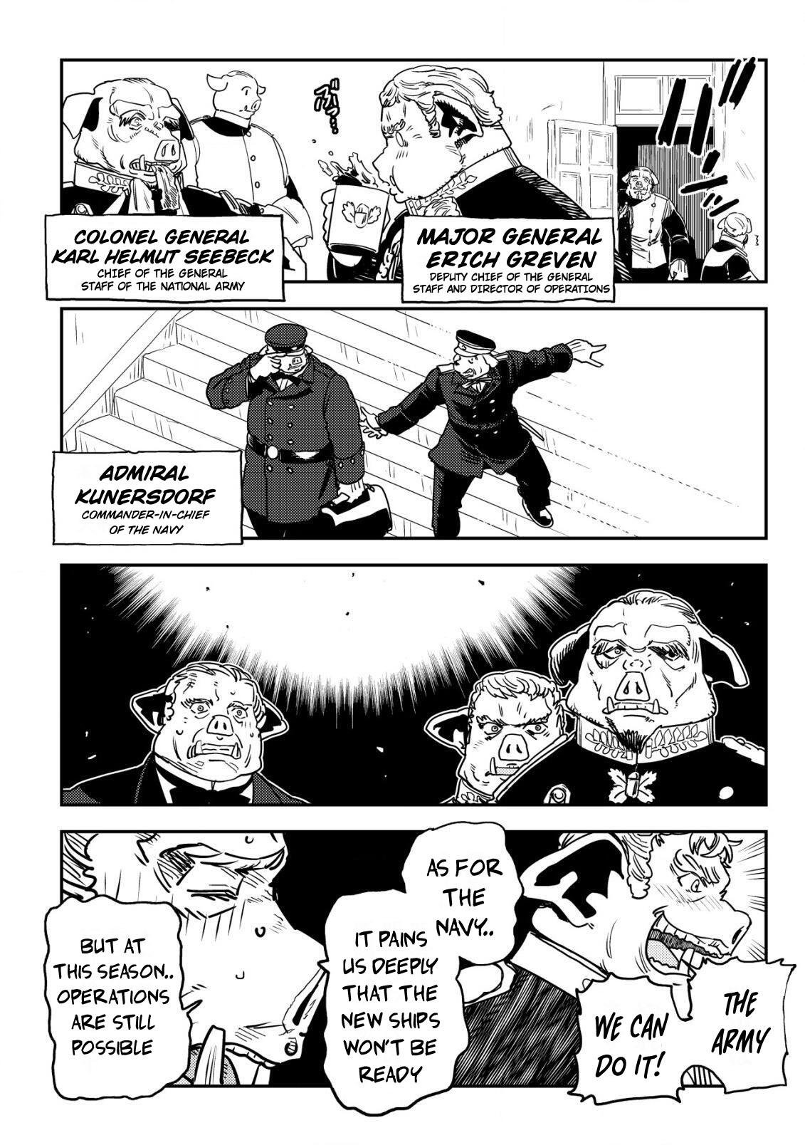 Orcsen Oukokushi ~Yaban na Orc no Kuni wa, Ikanishite Heiwa na Elf no Kuni wo Yakiharau ni Itatta ka~ Chapter 11 page 55 - 