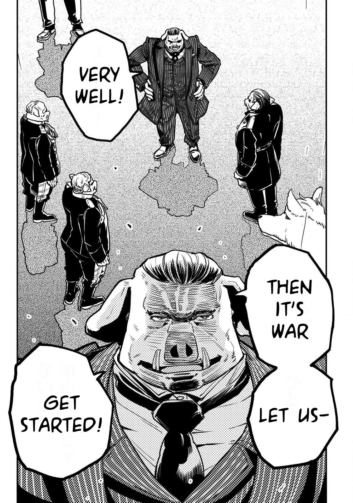 Orcsen Oukokushi ~Yaban na Orc no Kuni wa, Ikanishite Heiwa na Elf no Kuni wo Yakiharau ni Itatta ka~ Chapter 11 page 56 - 