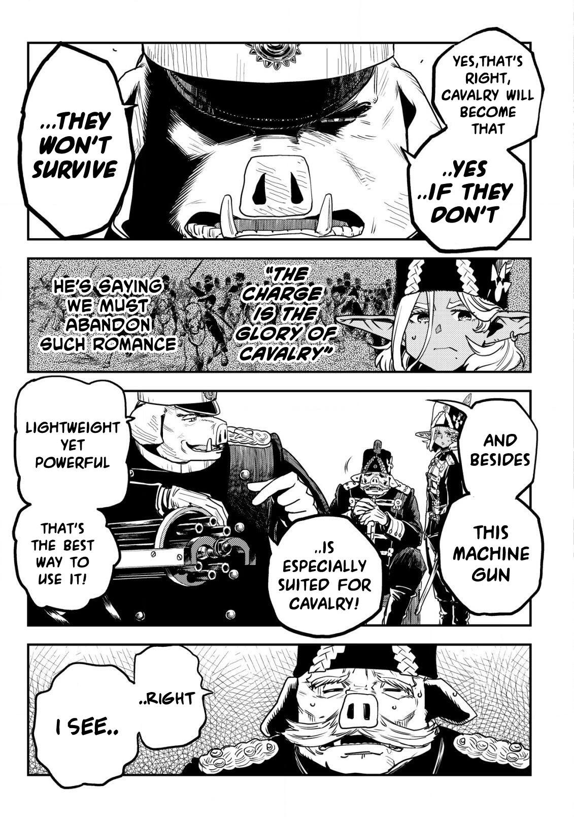 Orcsen Oukokushi ~Yaban na Orc no Kuni wa, Ikanishite Heiwa na Elf no Kuni wo Yakiharau ni Itatta ka~ Chapter 11 page 8 - 