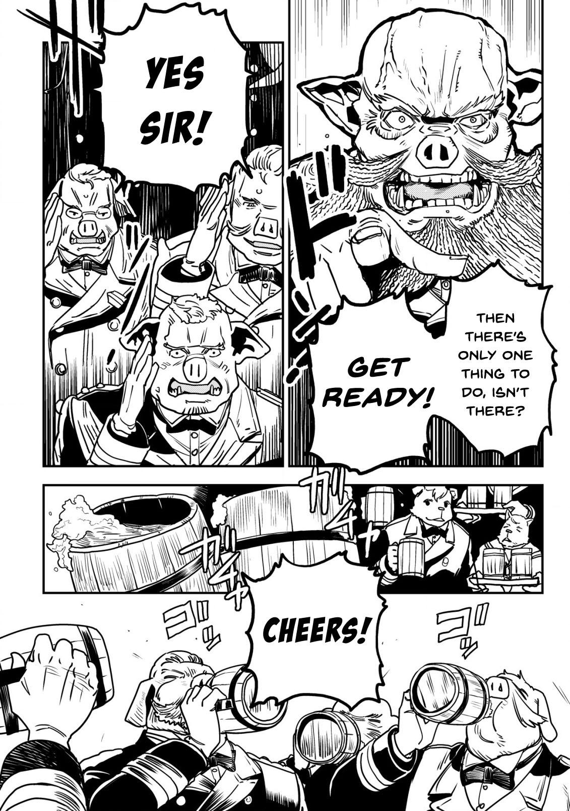 Orcsen Oukokushi ~Yaban na Orc no Kuni wa, Ikanishite Heiwa na Elf no Kuni wo Yakiharau ni Itatta ka~ Chapter 12 page 17 - 