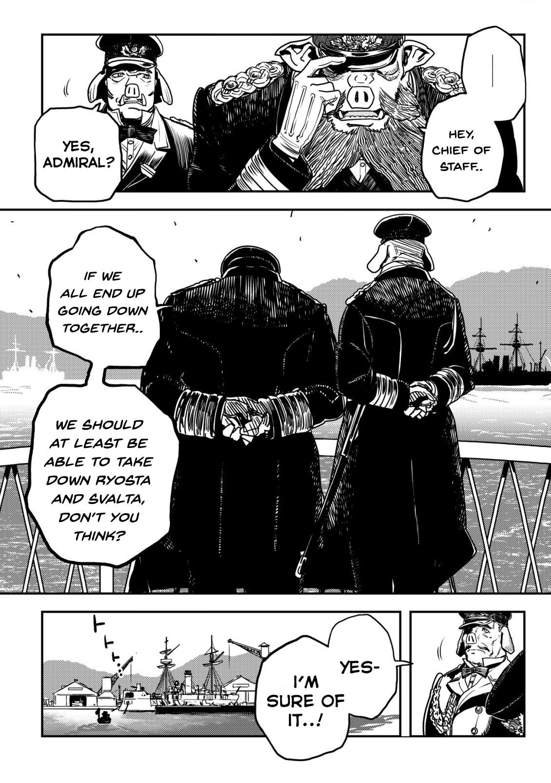Orcsen Oukokushi ~Yaban na Orc no Kuni wa, Ikanishite Heiwa na Elf no Kuni wo Yakiharau ni Itatta ka~ Chapter 12 page 19 - 