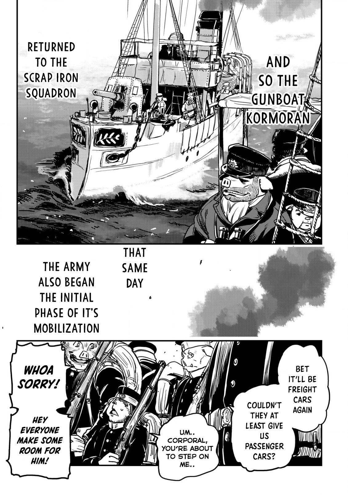 Orcsen Oukokushi ~Yaban na Orc no Kuni wa, Ikanishite Heiwa na Elf no Kuni wo Yakiharau ni Itatta ka~ Chapter 12 page 22 - 