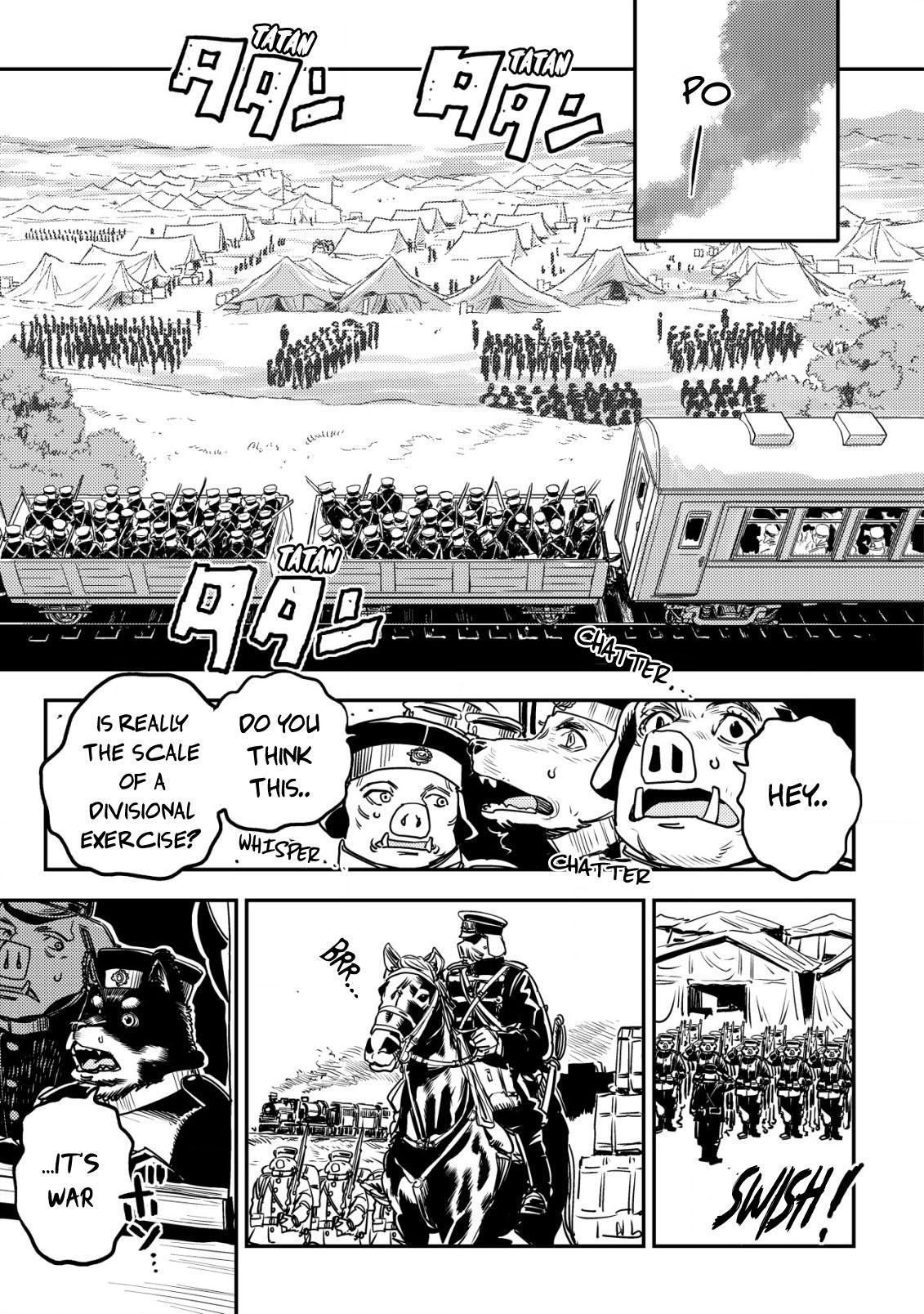Orcsen Oukokushi ~Yaban na Orc no Kuni wa, Ikanishite Heiwa na Elf no Kuni wo Yakiharau ni Itatta ka~ Chapter 12 page 32 - 