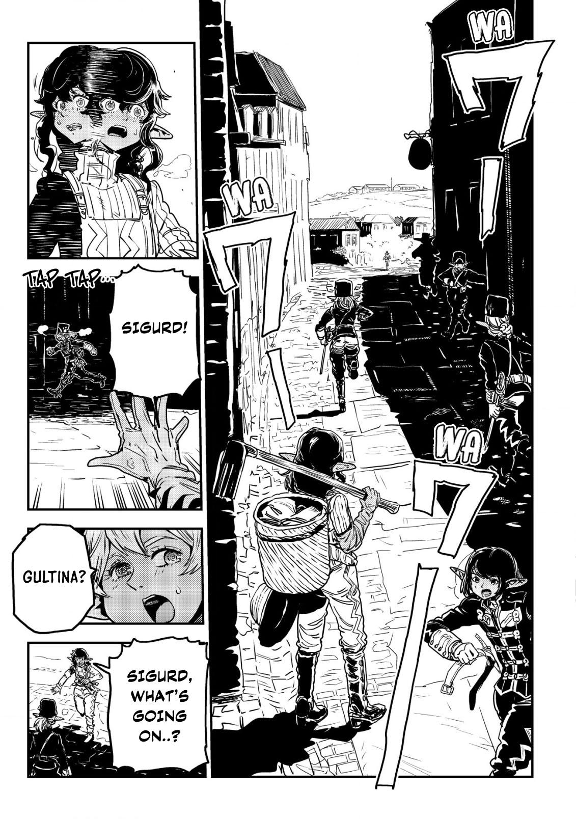 Orcsen Oukokushi ~Yaban na Orc no Kuni wa, Ikanishite Heiwa na Elf no Kuni wo Yakiharau ni Itatta ka~ Chapter 12 page 36 - 