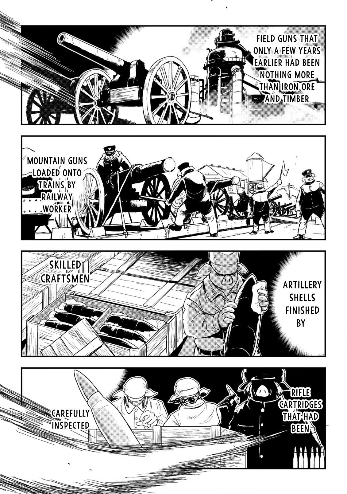 Orcsen Oukokushi ~Yaban na Orc no Kuni wa, Ikanishite Heiwa na Elf no Kuni wo Yakiharau ni Itatta ka~ Chapter 12 page 53 - 