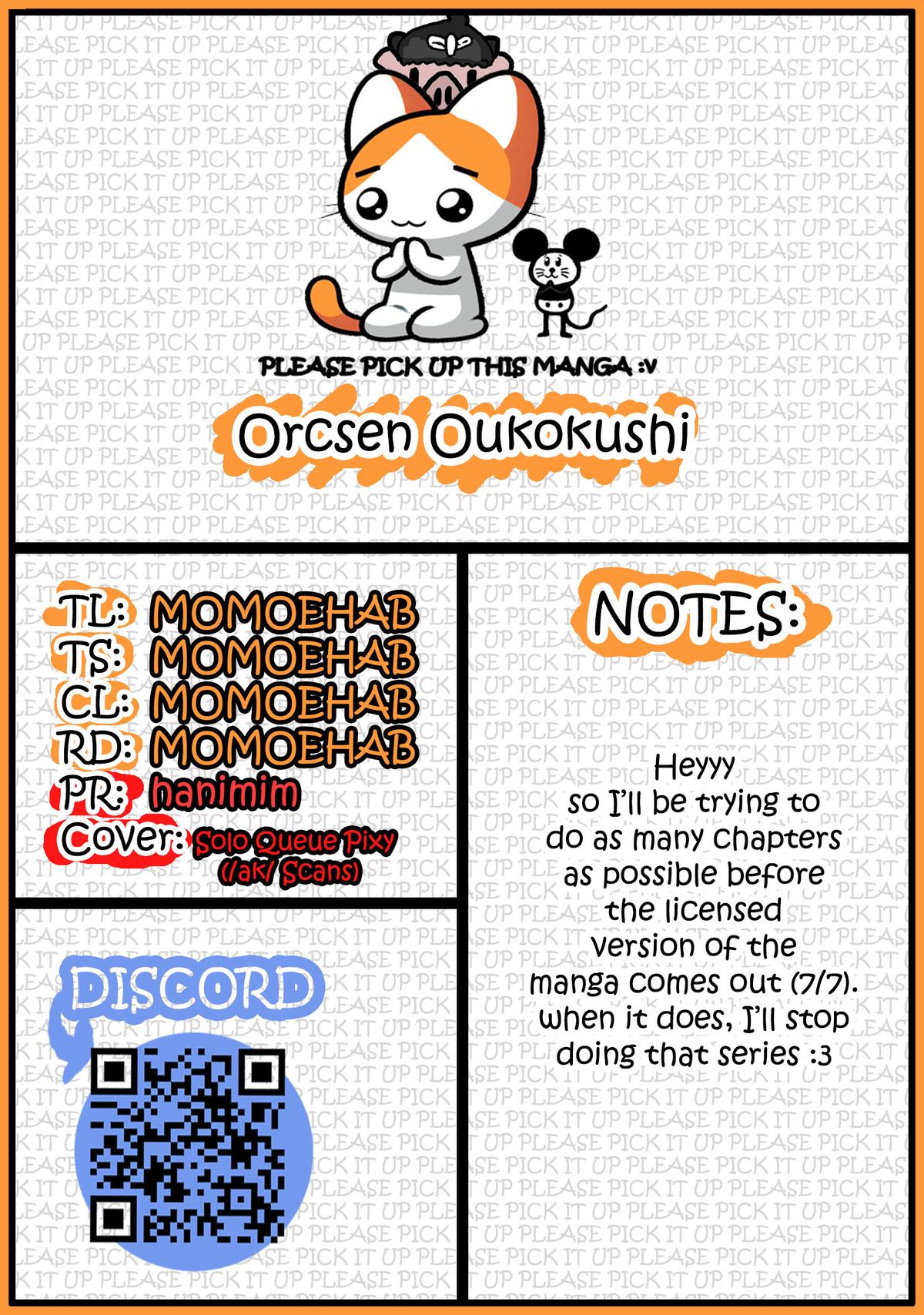 Orcsen Oukokushi ~Yaban na Orc no Kuni wa, Ikanishite Heiwa na Elf no Kuni wo Yakiharau ni Itatta ka~ Chapter 12 page 59 - 