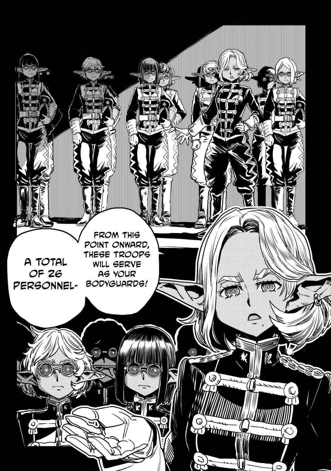 Orcsen Oukokushi ~Yaban na Orc no Kuni wa, Ikanishite Heiwa na Elf no Kuni wo Yakiharau ni Itatta ka~ Chapter 13 page 12 - 