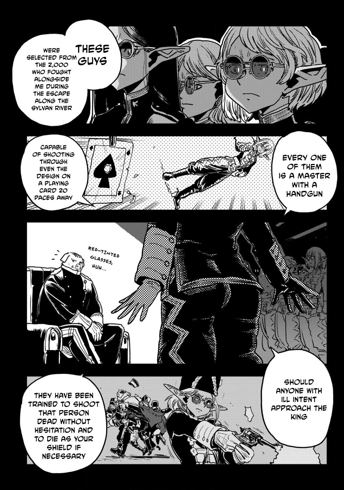 Orcsen Oukokushi ~Yaban na Orc no Kuni wa, Ikanishite Heiwa na Elf no Kuni wo Yakiharau ni Itatta ka~ Chapter 13 page 13 - 
