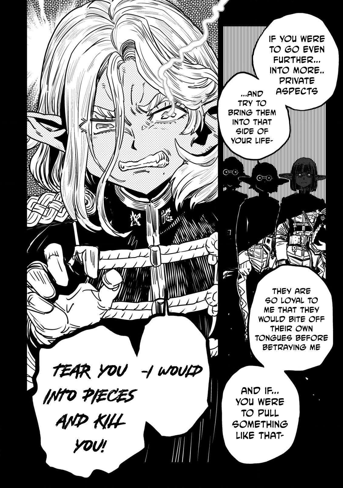 Orcsen Oukokushi ~Yaban na Orc no Kuni wa, Ikanishite Heiwa na Elf no Kuni wo Yakiharau ni Itatta ka~ Chapter 13 page 15 - 