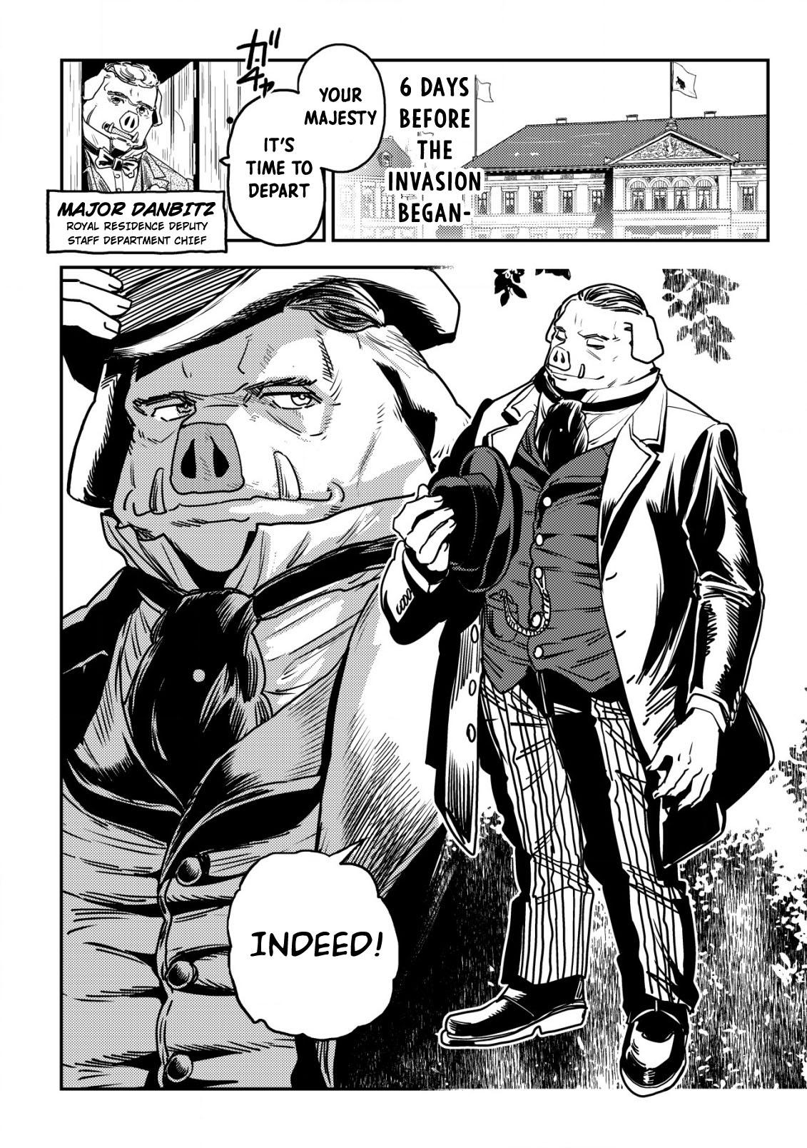Orcsen Oukokushi ~Yaban na Orc no Kuni wa, Ikanishite Heiwa na Elf no Kuni wo Yakiharau ni Itatta ka~ Chapter 13 page 3 - 