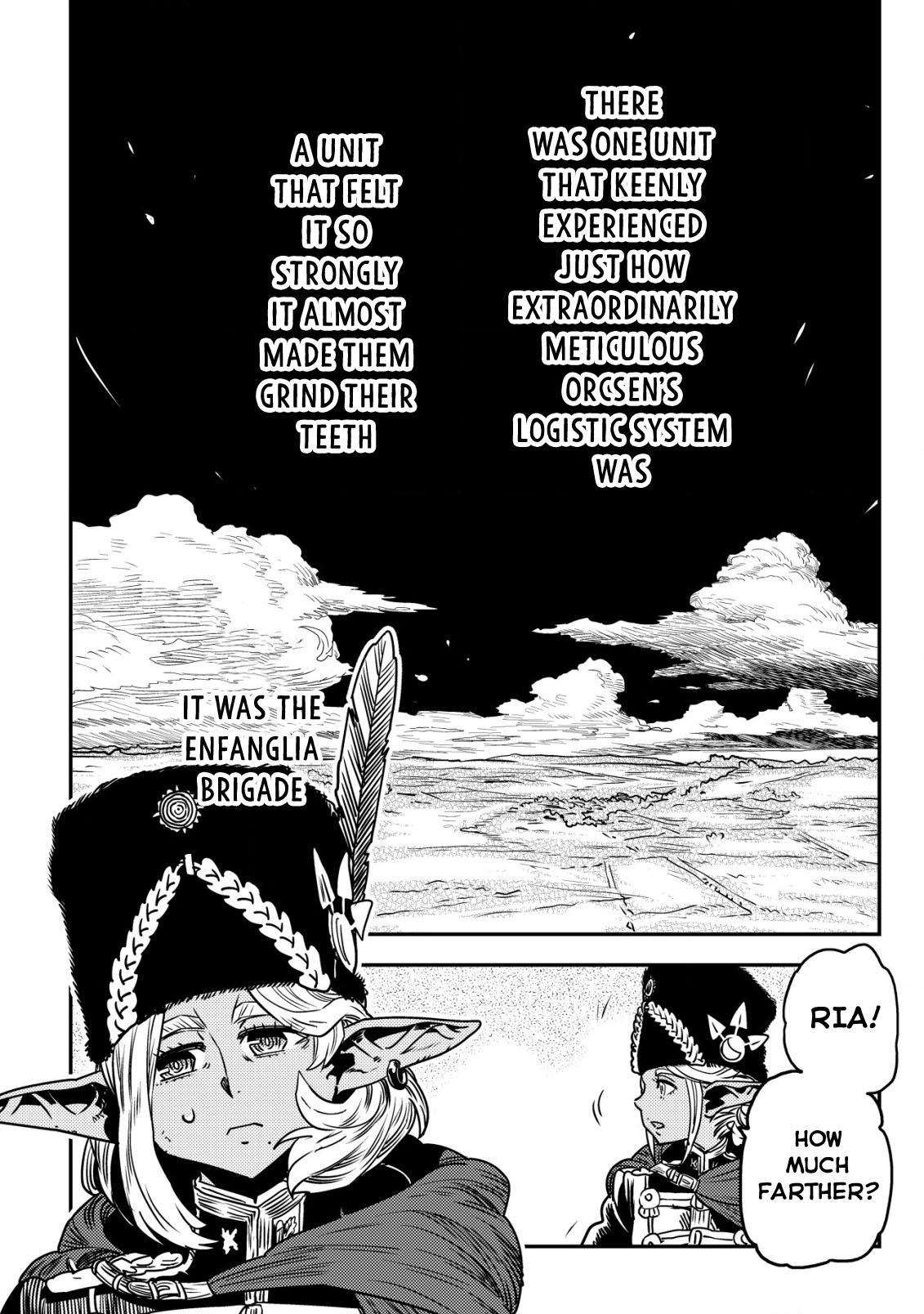 Orcsen Oukokushi ~Yaban na Orc no Kuni wa, Ikanishite Heiwa na Elf no Kuni wo Yakiharau ni Itatta ka~ Chapter 13 page 31 - 