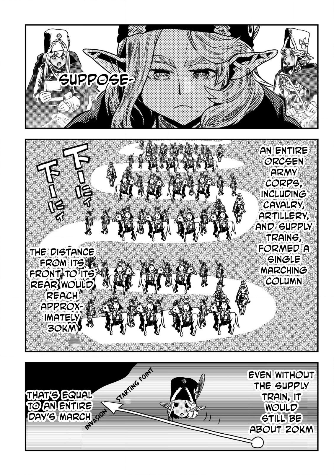 Orcsen Oukokushi ~Yaban na Orc no Kuni wa, Ikanishite Heiwa na Elf no Kuni wo Yakiharau ni Itatta ka~ Chapter 13 page 33 - 
