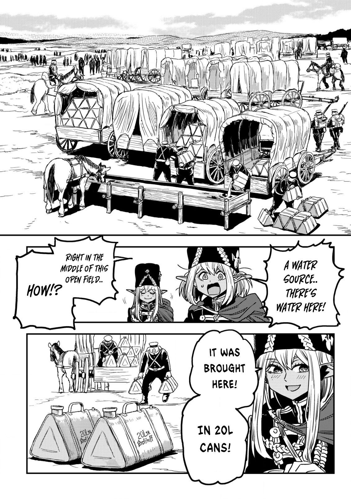 Orcsen Oukokushi ~Yaban na Orc no Kuni wa, Ikanishite Heiwa na Elf no Kuni wo Yakiharau ni Itatta ka~ Chapter 13 page 37 - 