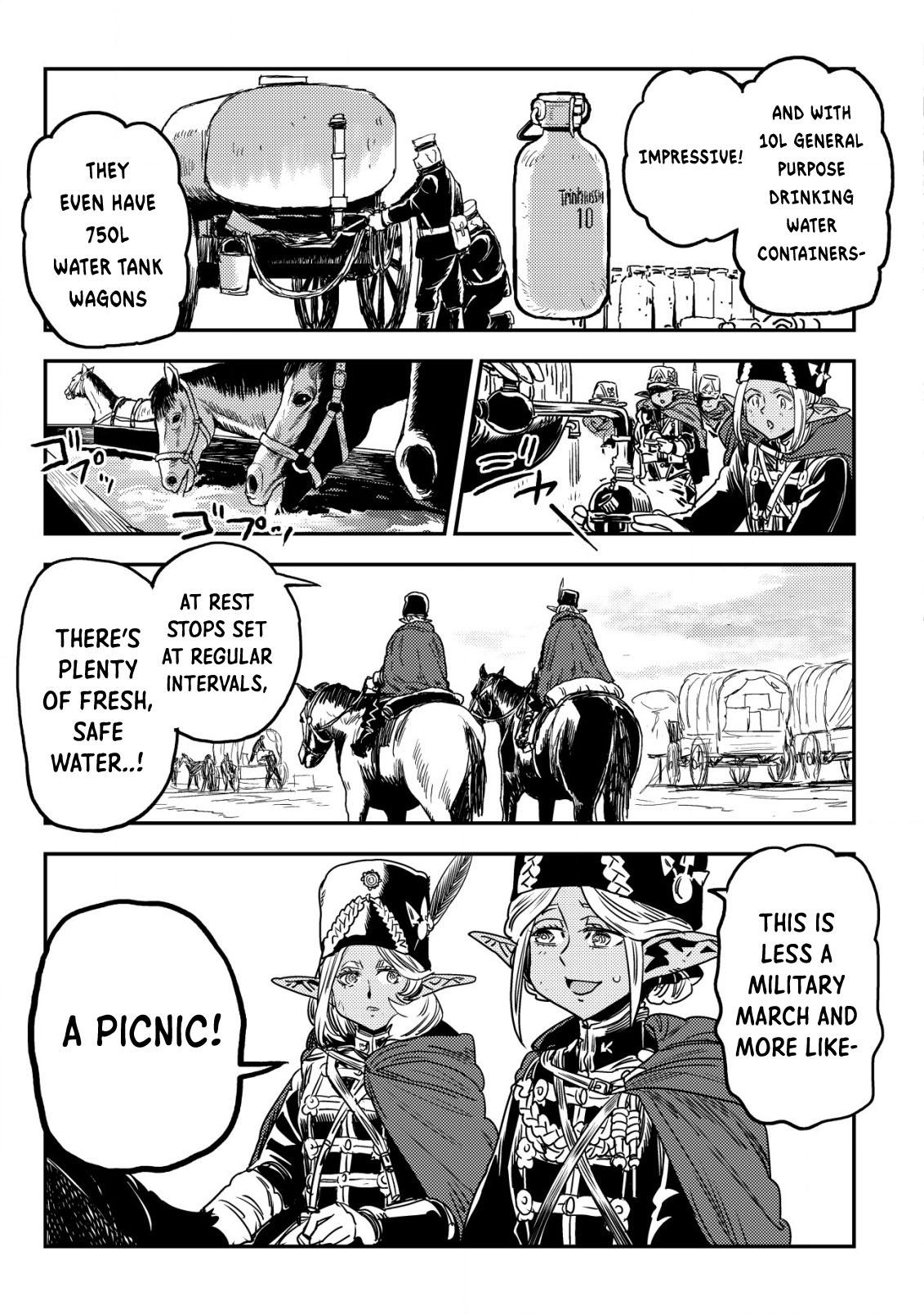 Orcsen Oukokushi ~Yaban na Orc no Kuni wa, Ikanishite Heiwa na Elf no Kuni wo Yakiharau ni Itatta ka~ Chapter 13 page 38 - 