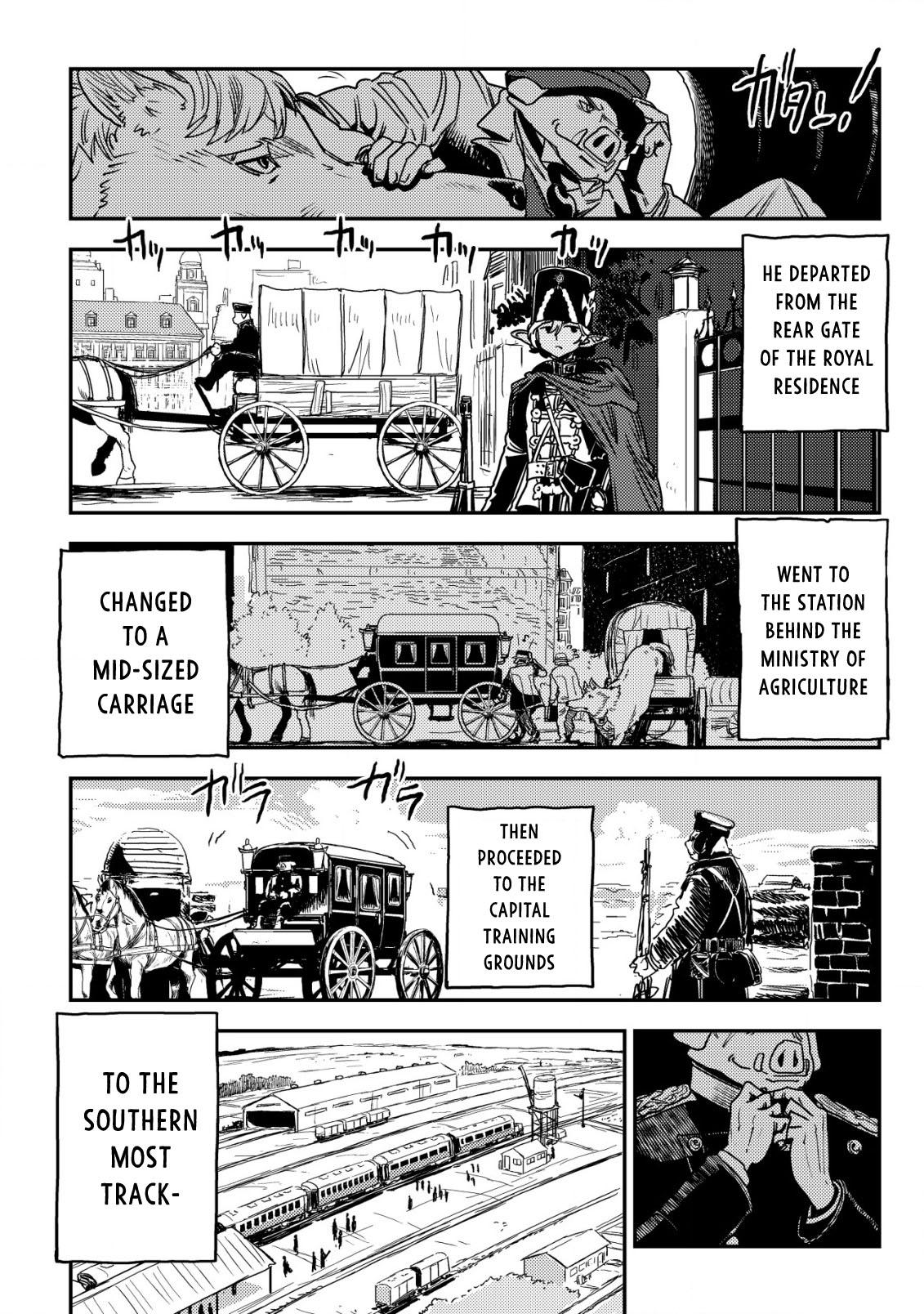 Orcsen Oukokushi ~Yaban na Orc no Kuni wa, Ikanishite Heiwa na Elf no Kuni wo Yakiharau ni Itatta ka~ Chapter 13 page 5 - 
