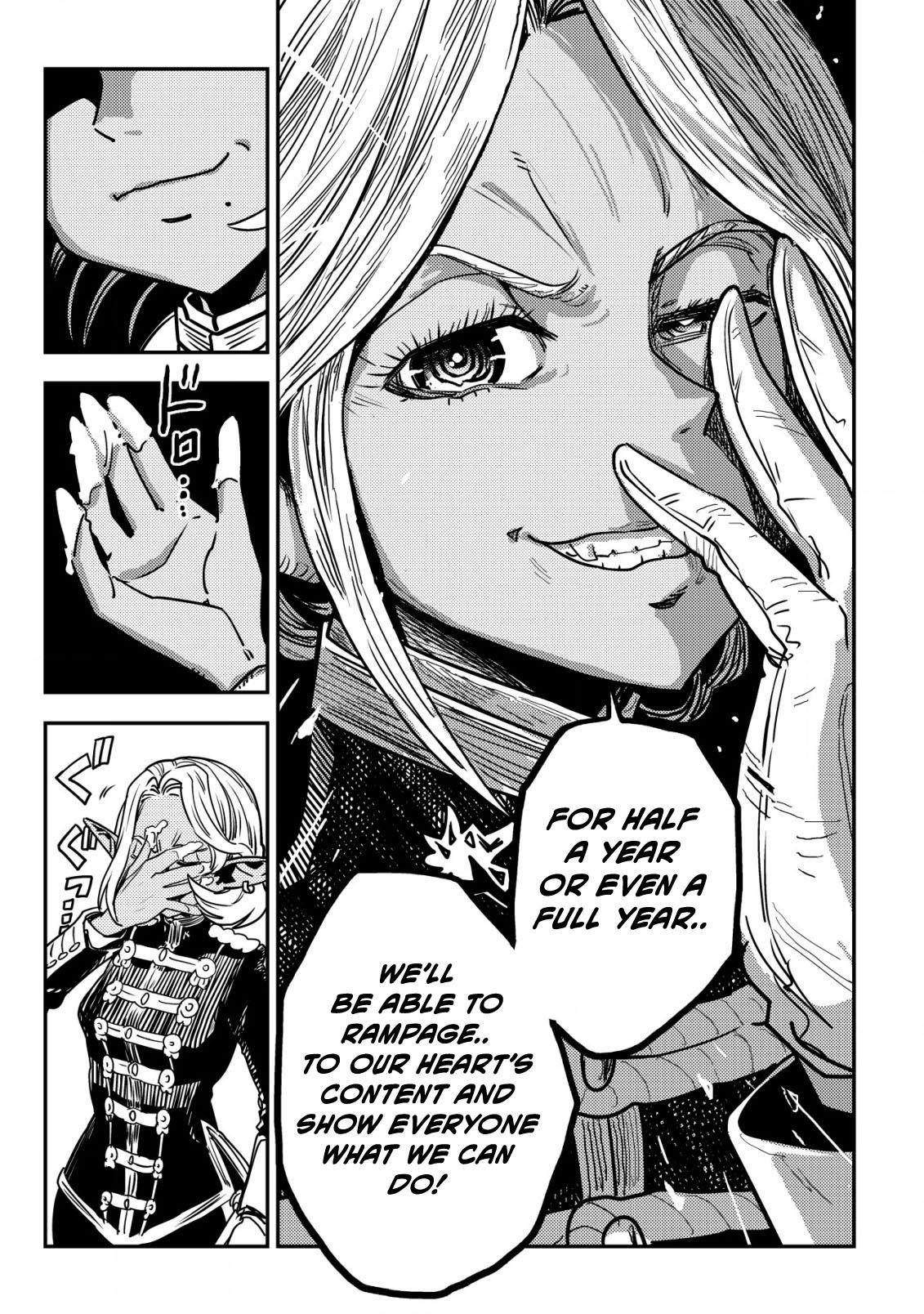 Orcsen Oukokushi ~Yaban na Orc no Kuni wa, Ikanishite Heiwa na Elf no Kuni wo Yakiharau ni Itatta ka~ Chapter 13 page 54 - 