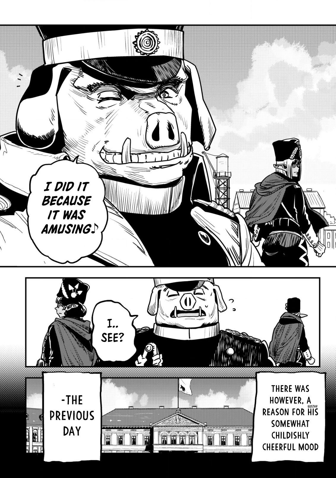 Orcsen Oukokushi ~Yaban na Orc no Kuni wa, Ikanishite Heiwa na Elf no Kuni wo Yakiharau ni Itatta ka~ Chapter 13 page 7 - 