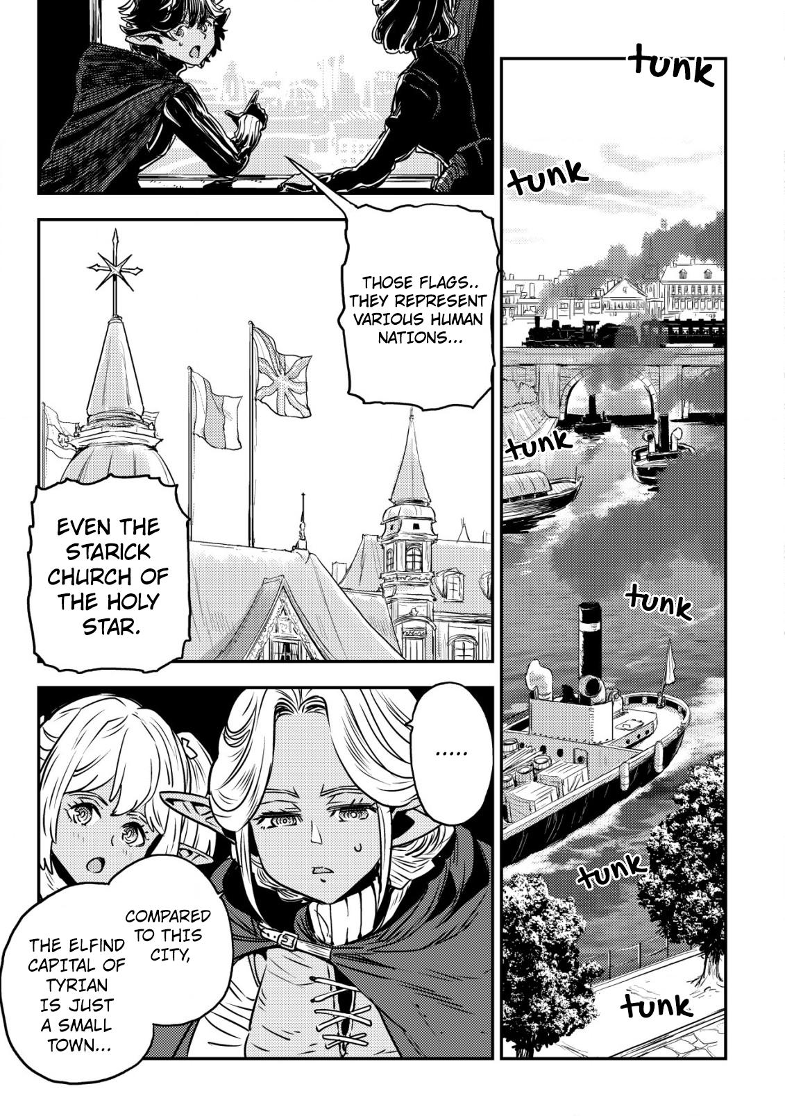 Orcsen Oukokushi ~Yaban na Orc no Kuni wa, Ikanishite Heiwa na Elf no Kuni wo Yakiharau ni Itatta ka~ Chapter 2 page 13 - 