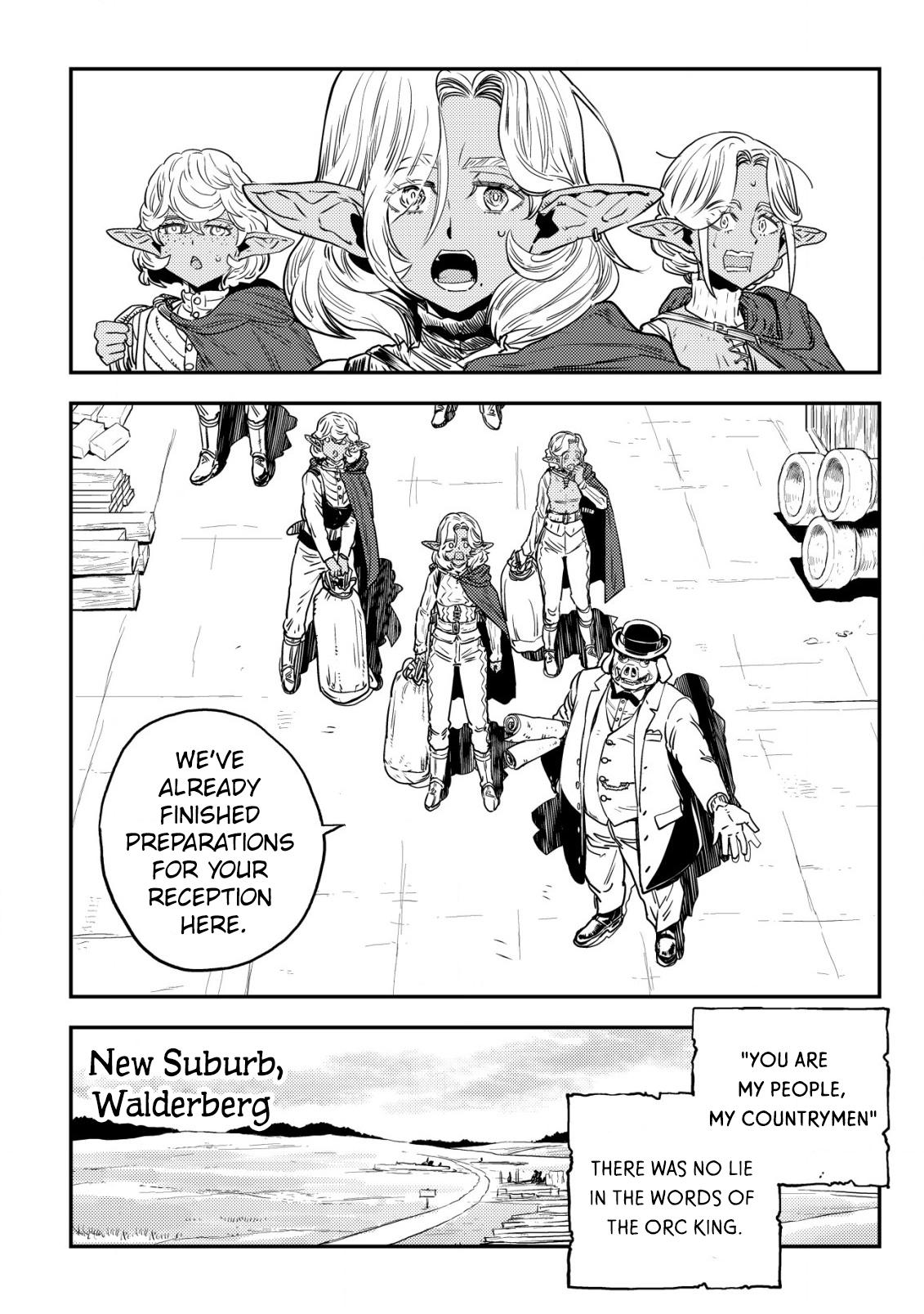 Orcsen Oukokushi ~Yaban na Orc no Kuni wa, Ikanishite Heiwa na Elf no Kuni wo Yakiharau ni Itatta ka~ Chapter 2 page 14 - 