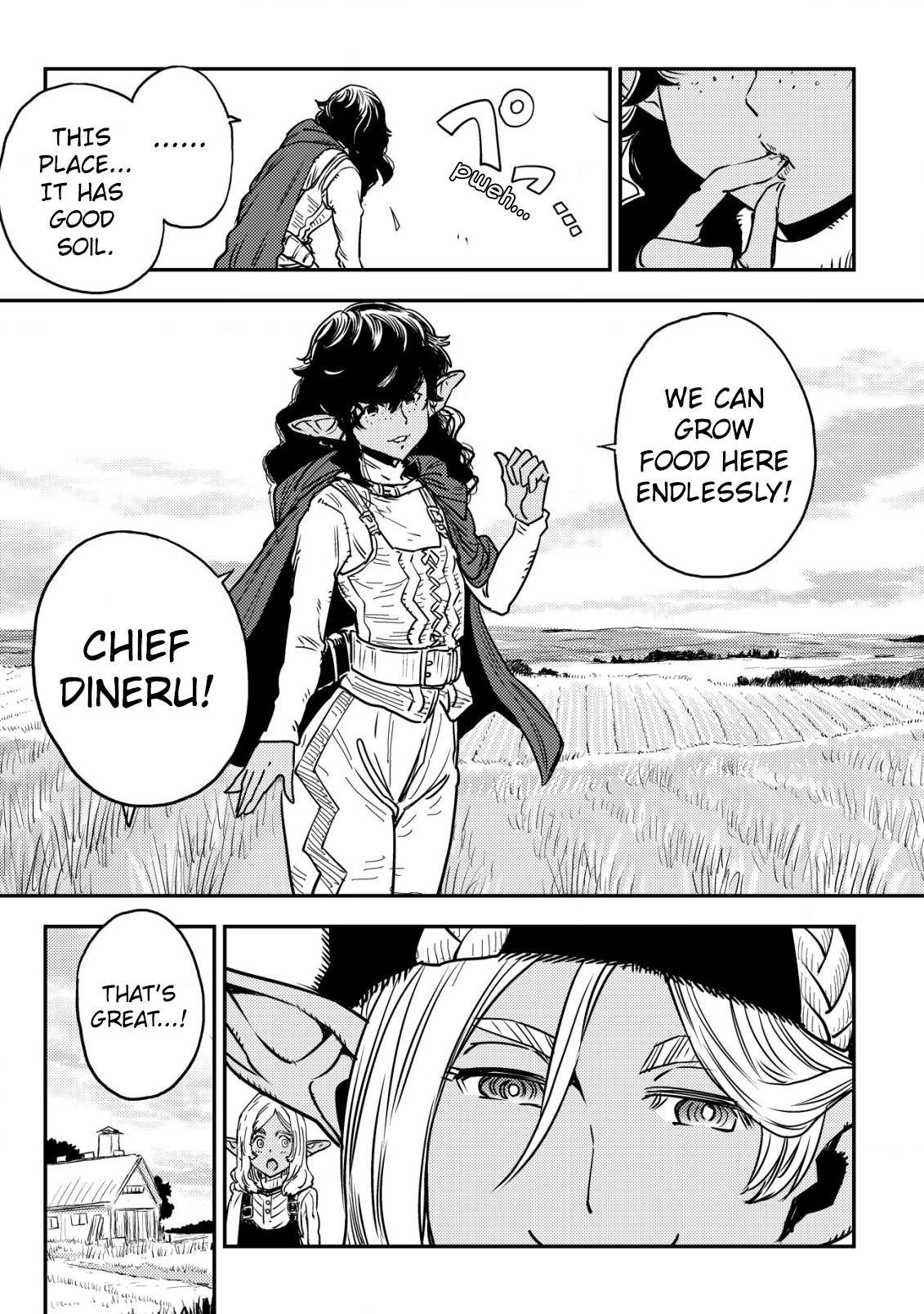 Orcsen Oukokushi ~Yaban na Orc no Kuni wa, Ikanishite Heiwa na Elf no Kuni wo Yakiharau ni Itatta ka~ Chapter 2 page 23 - 