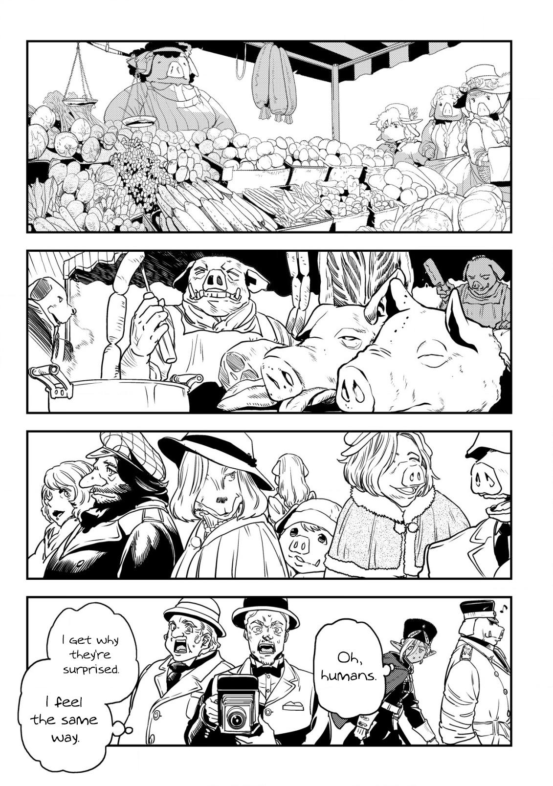 Orcsen Oukokushi ~Yaban na Orc no Kuni wa, Ikanishite Heiwa na Elf no Kuni wo Yakiharau ni Itatta ka~ Chapter 2 page 33 - 