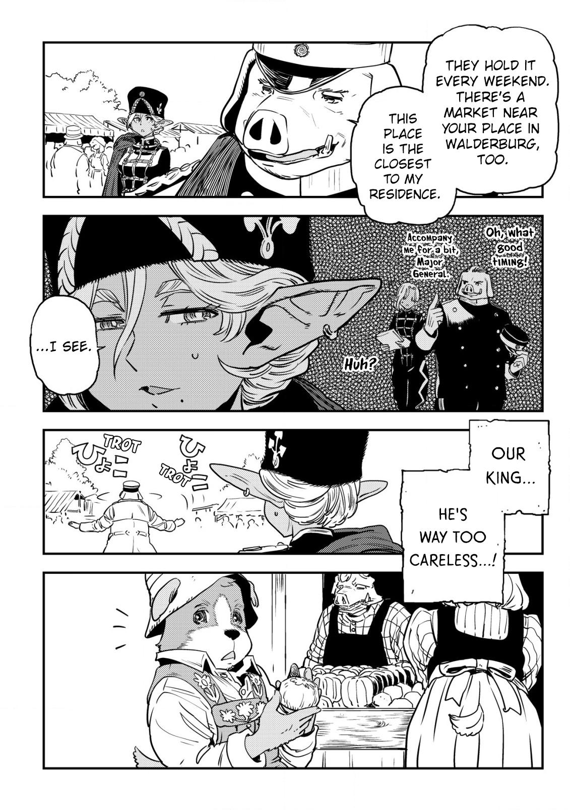 Orcsen Oukokushi ~Yaban na Orc no Kuni wa, Ikanishite Heiwa na Elf no Kuni wo Yakiharau ni Itatta ka~ Chapter 2 page 34 - 