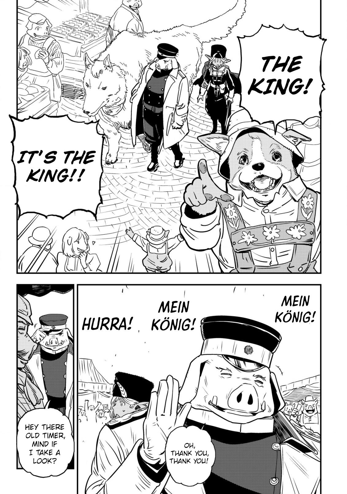 Orcsen Oukokushi ~Yaban na Orc no Kuni wa, Ikanishite Heiwa na Elf no Kuni wo Yakiharau ni Itatta ka~ Chapter 2 page 35 - 