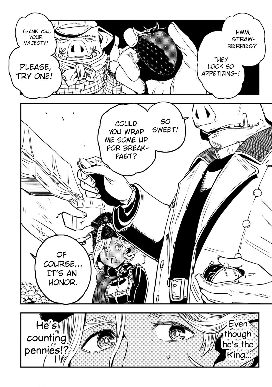 Orcsen Oukokushi ~Yaban na Orc no Kuni wa, Ikanishite Heiwa na Elf no Kuni wo Yakiharau ni Itatta ka~ Chapter 2 page 36 - 