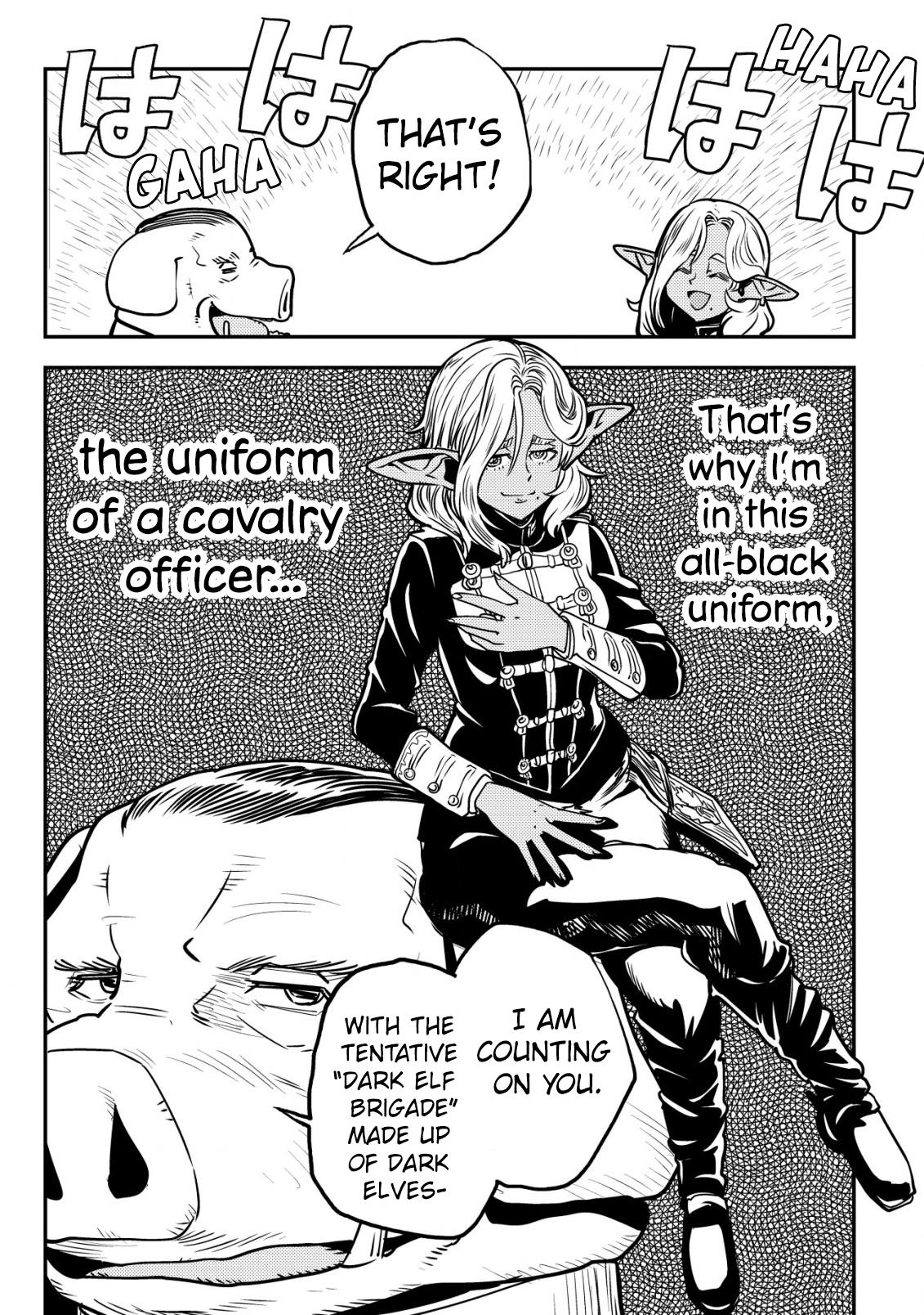 Orcsen Oukokushi ~Yaban na Orc no Kuni wa, Ikanishite Heiwa na Elf no Kuni wo Yakiharau ni Itatta ka~ Chapter 2 page 41 - 