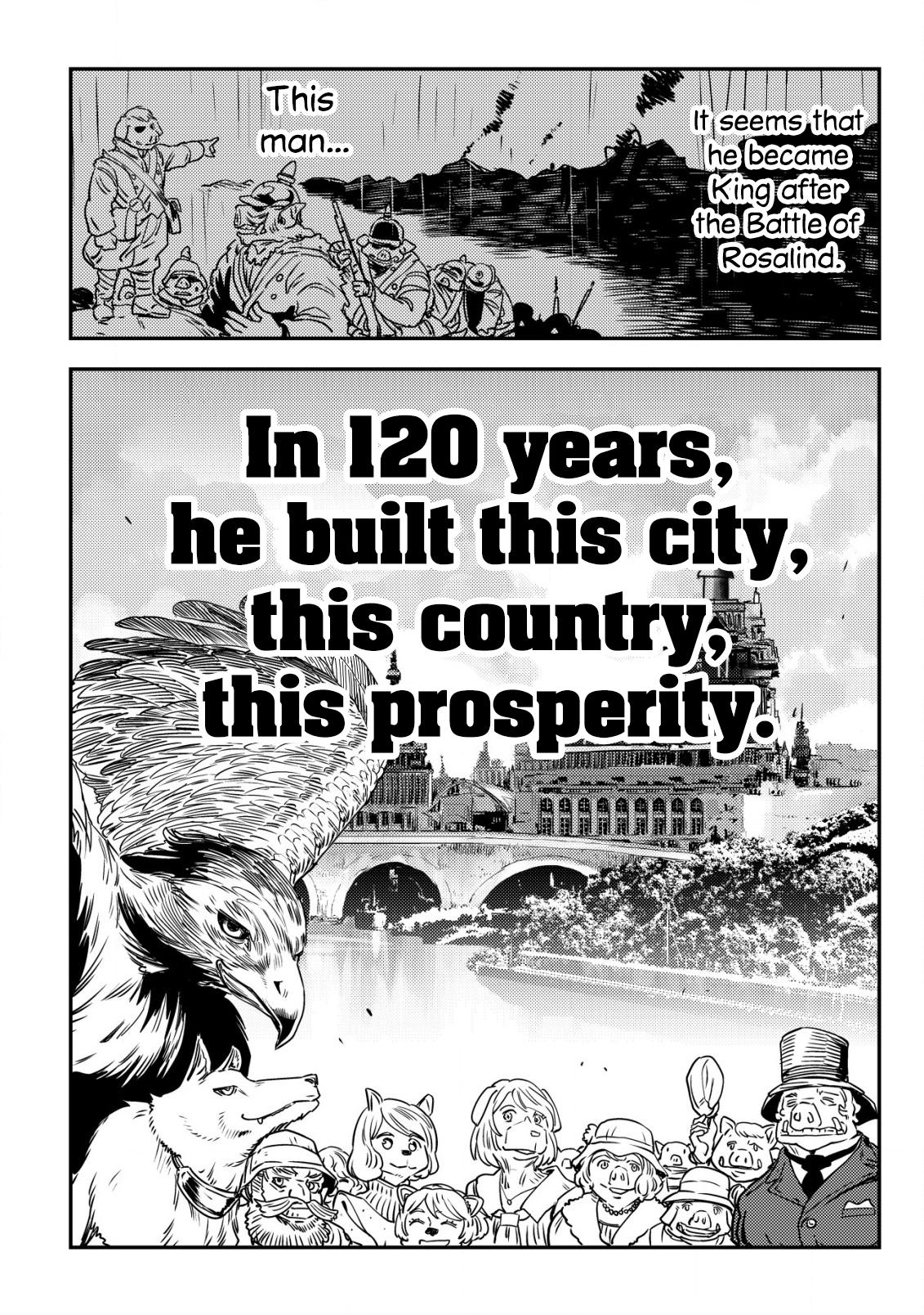 Orcsen Oukokushi ~Yaban na Orc no Kuni wa, Ikanishite Heiwa na Elf no Kuni wo Yakiharau ni Itatta ka~ Chapter 2 page 44 - 
