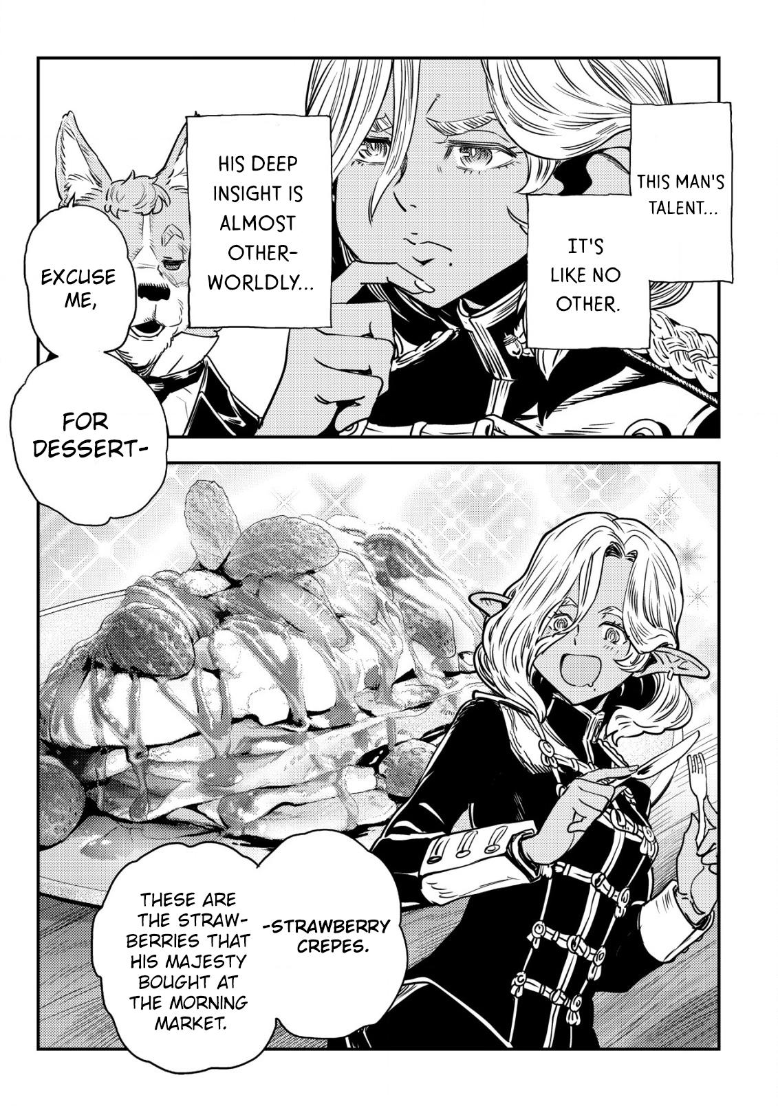 Orcsen Oukokushi ~Yaban na Orc no Kuni wa, Ikanishite Heiwa na Elf no Kuni wo Yakiharau ni Itatta ka~ Chapter 2 page 45 - 