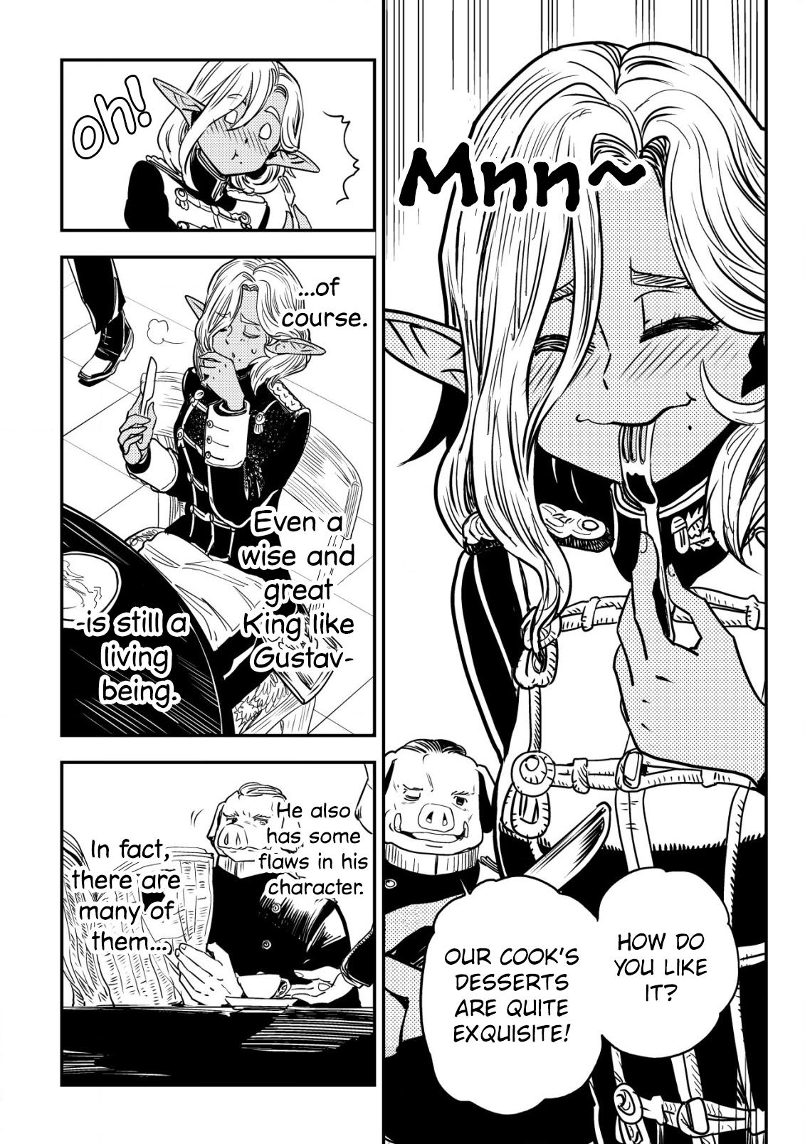 Orcsen Oukokushi ~Yaban na Orc no Kuni wa, Ikanishite Heiwa na Elf no Kuni wo Yakiharau ni Itatta ka~ Chapter 2 page 46 - 
