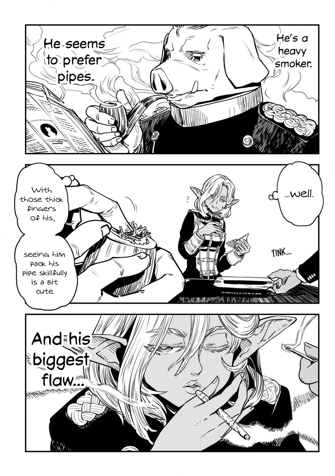 Orcsen Oukokushi ~Yaban na Orc no Kuni wa, Ikanishite Heiwa na Elf no Kuni wo Yakiharau ni Itatta ka~ Chapter 2 page 48 - 