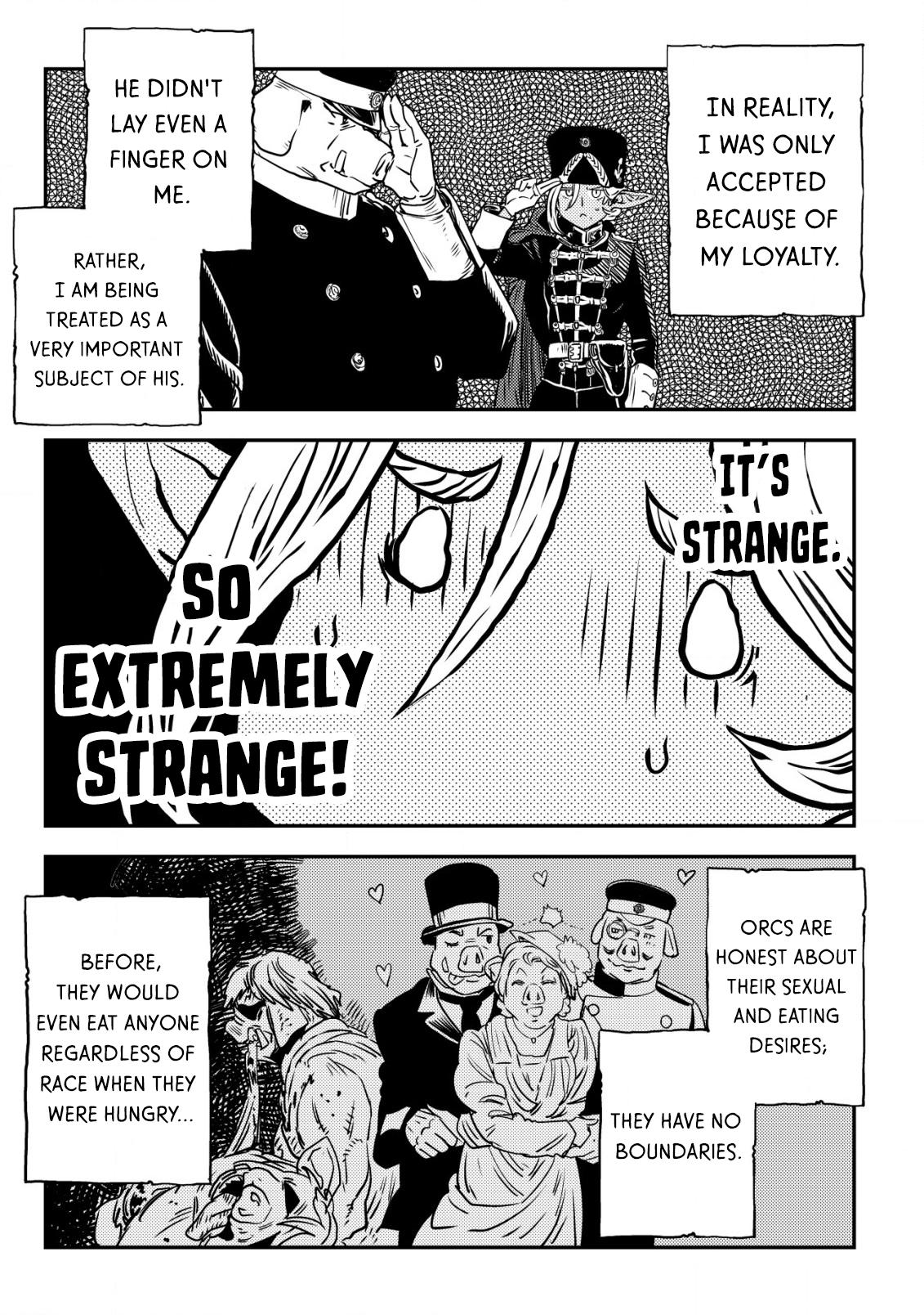 Orcsen Oukokushi ~Yaban na Orc no Kuni wa, Ikanishite Heiwa na Elf no Kuni wo Yakiharau ni Itatta ka~ Chapter 2 page 53 - 