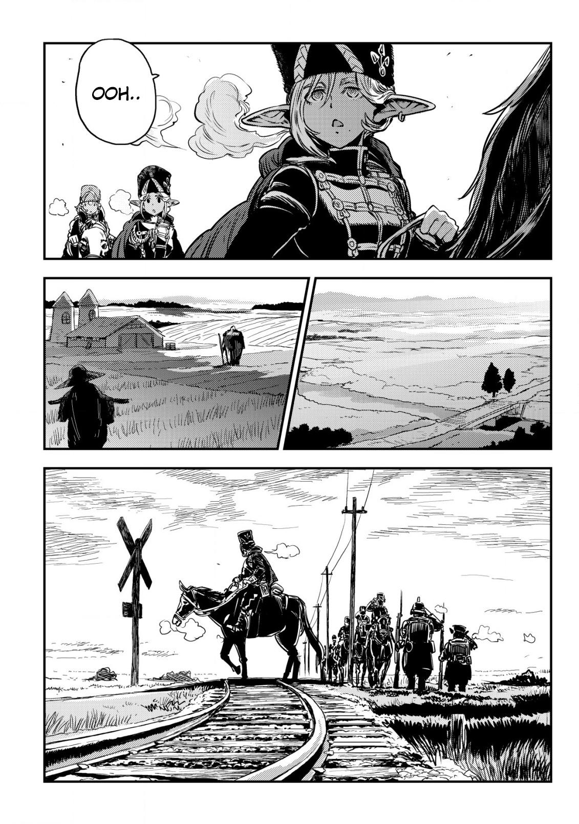 Orcsen Oukokushi ~Yaban na Orc no Kuni wa, Ikanishite Heiwa na Elf no Kuni wo Yakiharau ni Itatta ka~ Chapter 3 page 13 - 