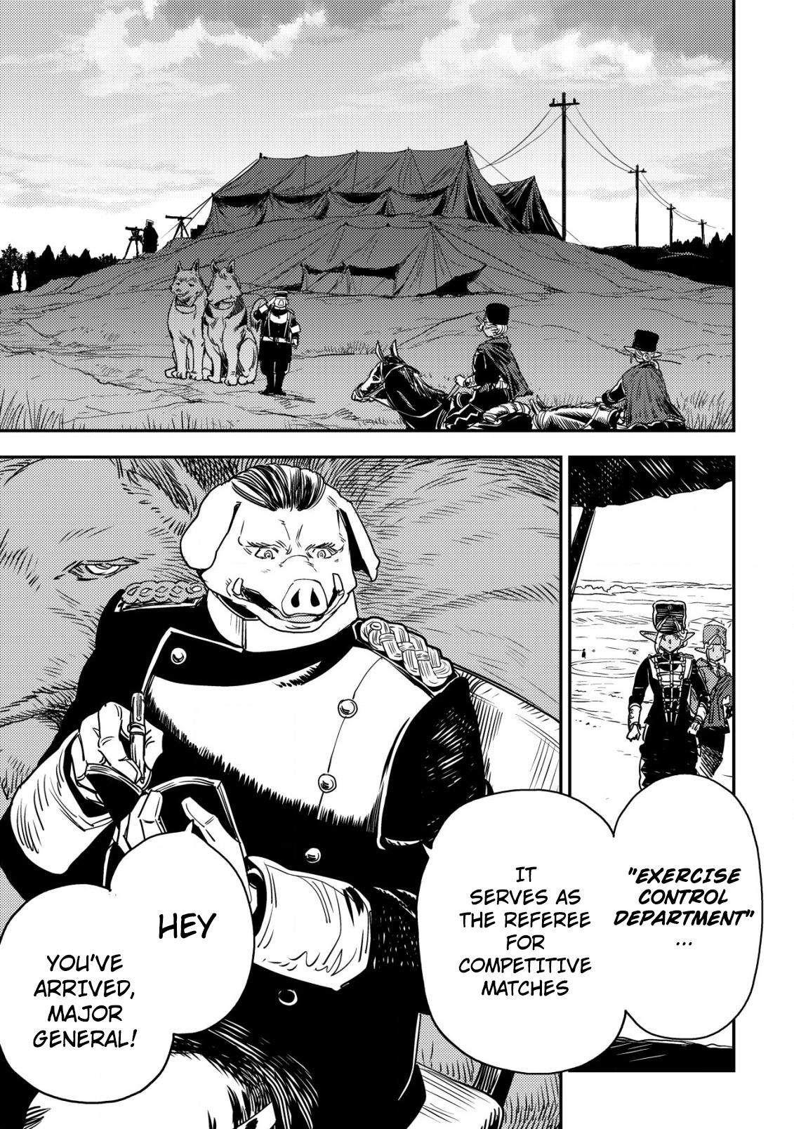 Orcsen Oukokushi ~Yaban na Orc no Kuni wa, Ikanishite Heiwa na Elf no Kuni wo Yakiharau ni Itatta ka~ Chapter 3 page 14 - 
