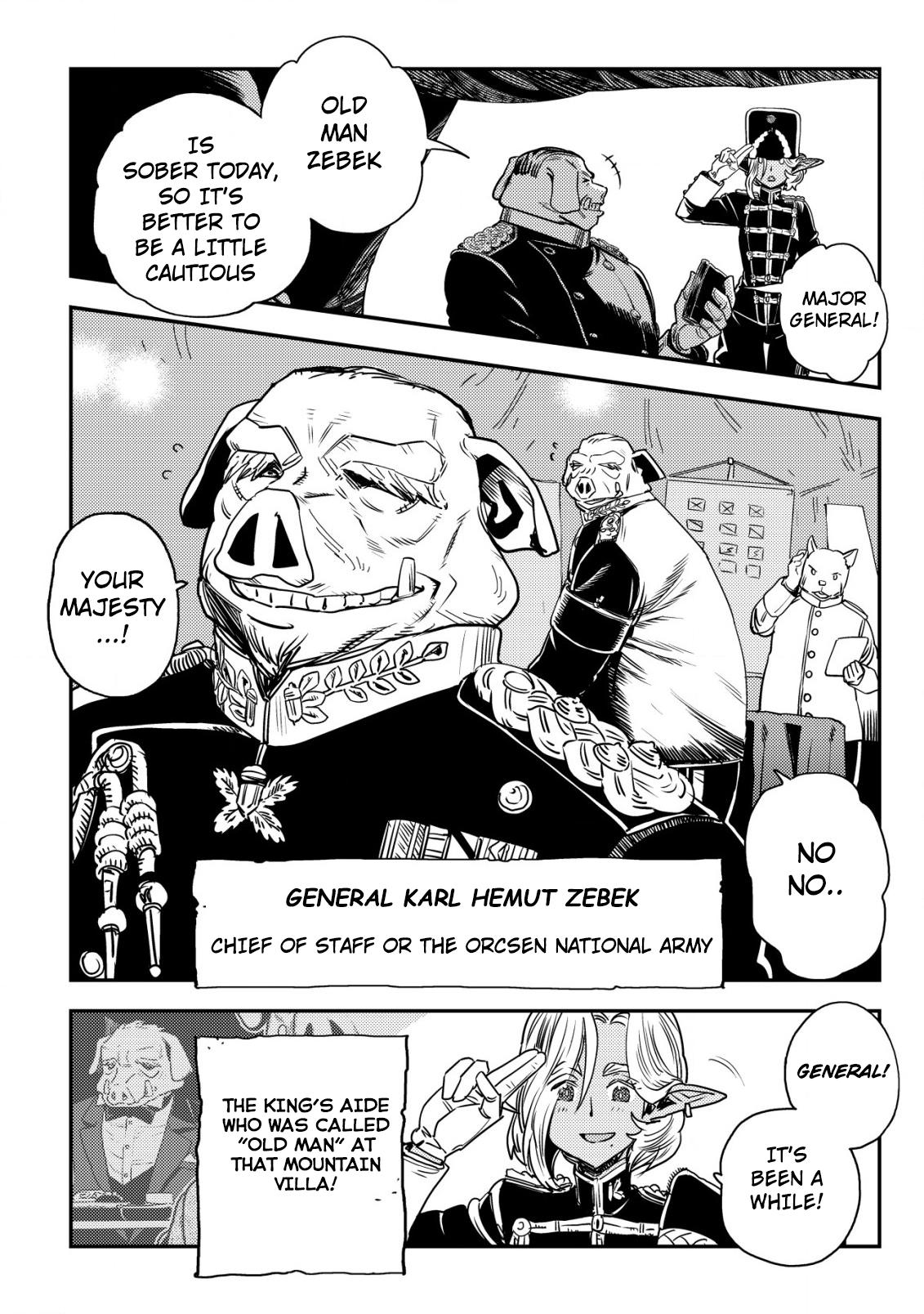 Orcsen Oukokushi ~Yaban na Orc no Kuni wa, Ikanishite Heiwa na Elf no Kuni wo Yakiharau ni Itatta ka~ Chapter 3 page 15 - 