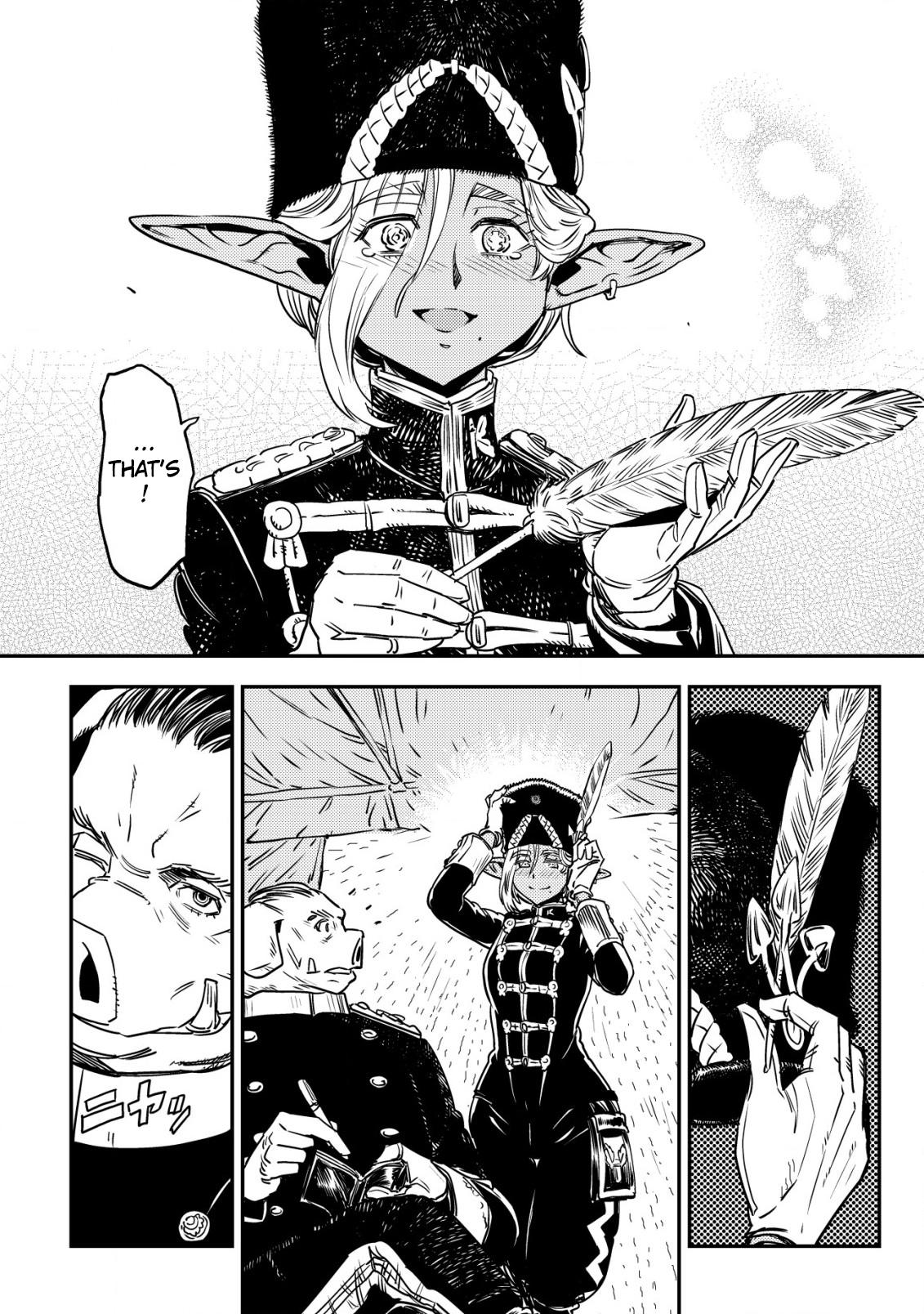 Orcsen Oukokushi ~Yaban na Orc no Kuni wa, Ikanishite Heiwa na Elf no Kuni wo Yakiharau ni Itatta ka~ Chapter 3 page 27 - 