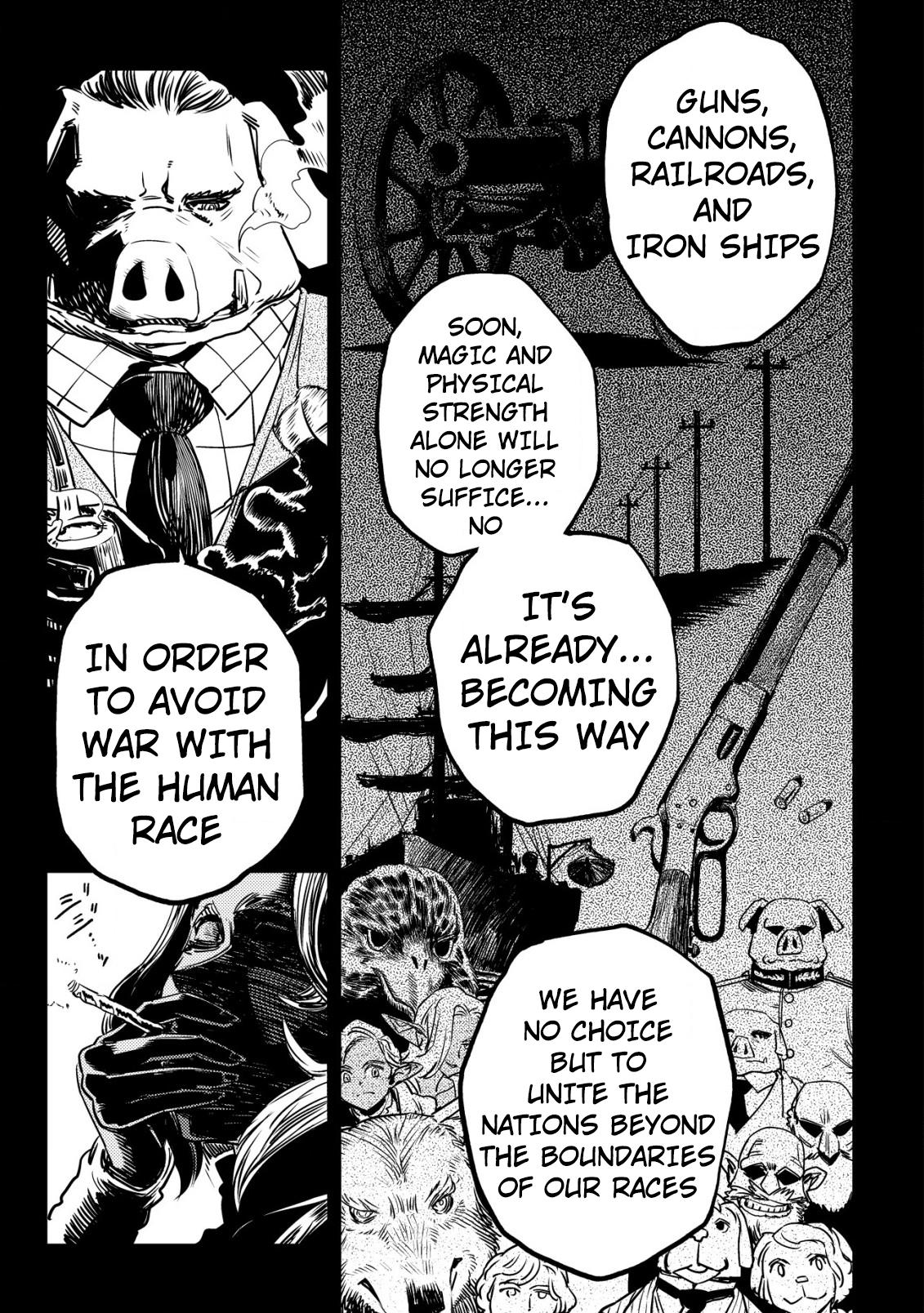 Orcsen Oukokushi ~Yaban na Orc no Kuni wa, Ikanishite Heiwa na Elf no Kuni wo Yakiharau ni Itatta ka~ Chapter 3 page 4 - 