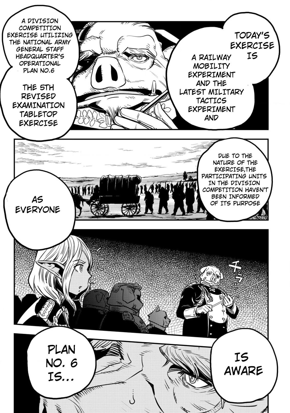 Orcsen Oukokushi ~Yaban na Orc no Kuni wa, Ikanishite Heiwa na Elf no Kuni wo Yakiharau ni Itatta ka~ Chapter 3 page 42 - 