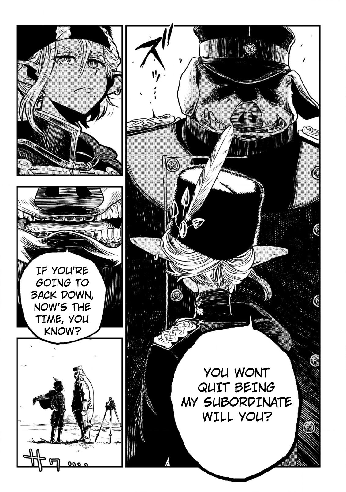 Orcsen Oukokushi ~Yaban na Orc no Kuni wa, Ikanishite Heiwa na Elf no Kuni wo Yakiharau ni Itatta ka~ Chapter 3 page 47 - 