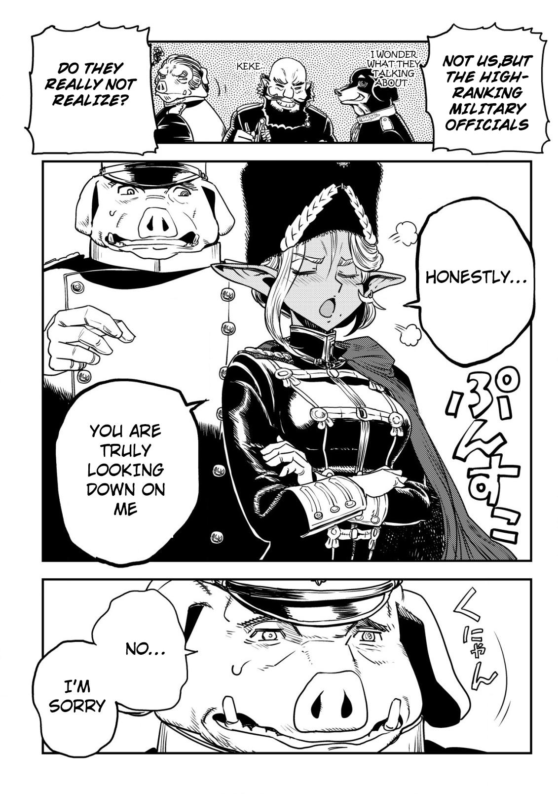 Orcsen Oukokushi ~Yaban na Orc no Kuni wa, Ikanishite Heiwa na Elf no Kuni wo Yakiharau ni Itatta ka~ Chapter 3 page 50 - 