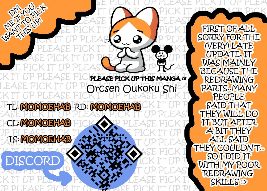 Orcsen Oukokushi ~Yaban na Orc no Kuni wa, Ikanishite Heiwa na Elf no Kuni wo Yakiharau ni Itatta ka~ Chapter 3 page 57 - 