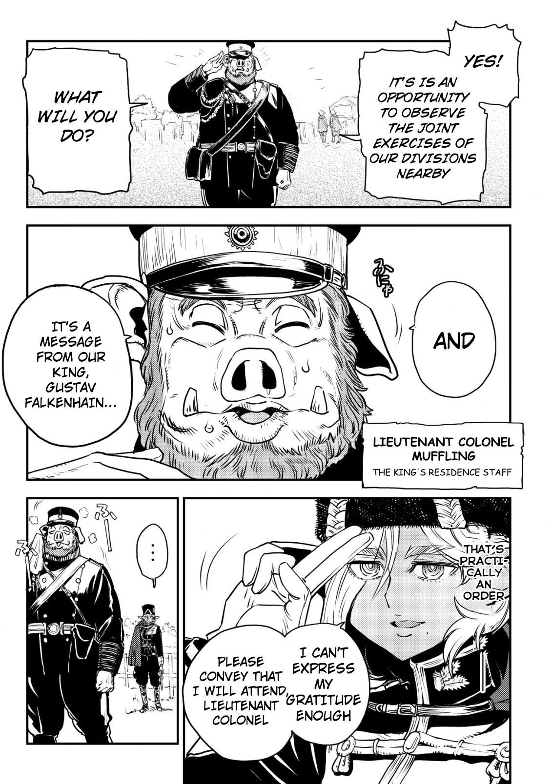 Orcsen Oukokushi ~Yaban na Orc no Kuni wa, Ikanishite Heiwa na Elf no Kuni wo Yakiharau ni Itatta ka~ Chapter 3 page 8 - 