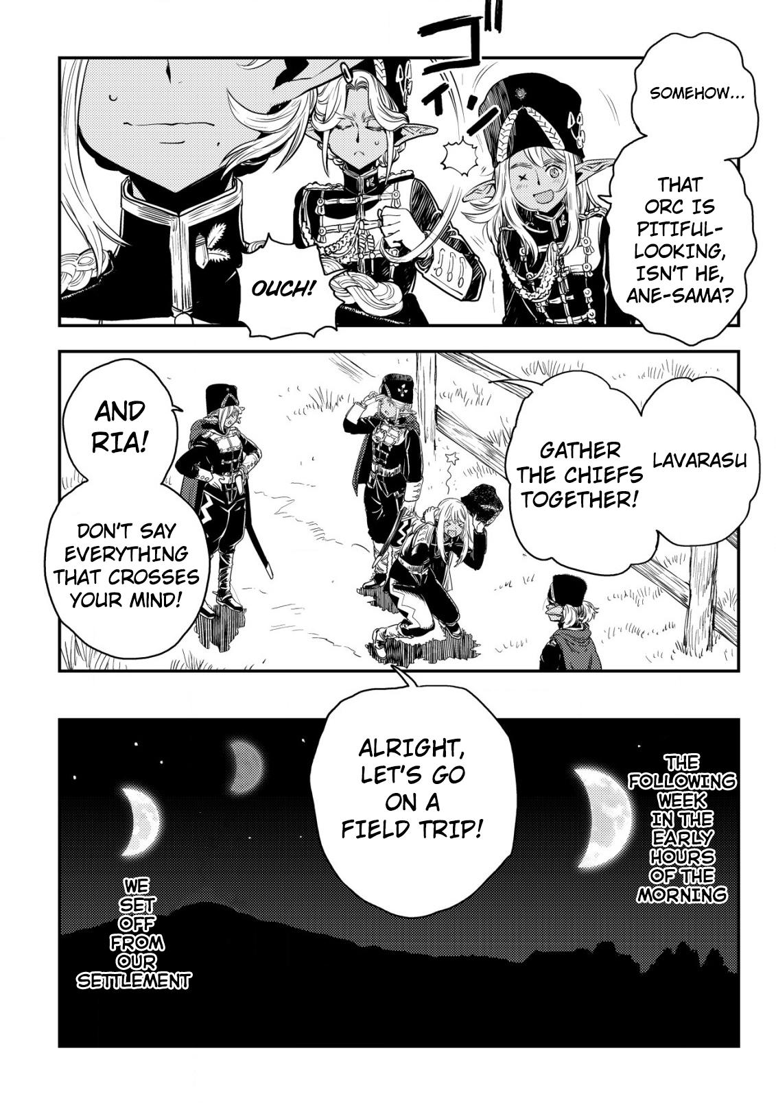Orcsen Oukokushi ~Yaban na Orc no Kuni wa, Ikanishite Heiwa na Elf no Kuni wo Yakiharau ni Itatta ka~ Chapter 3 page 9 - 
