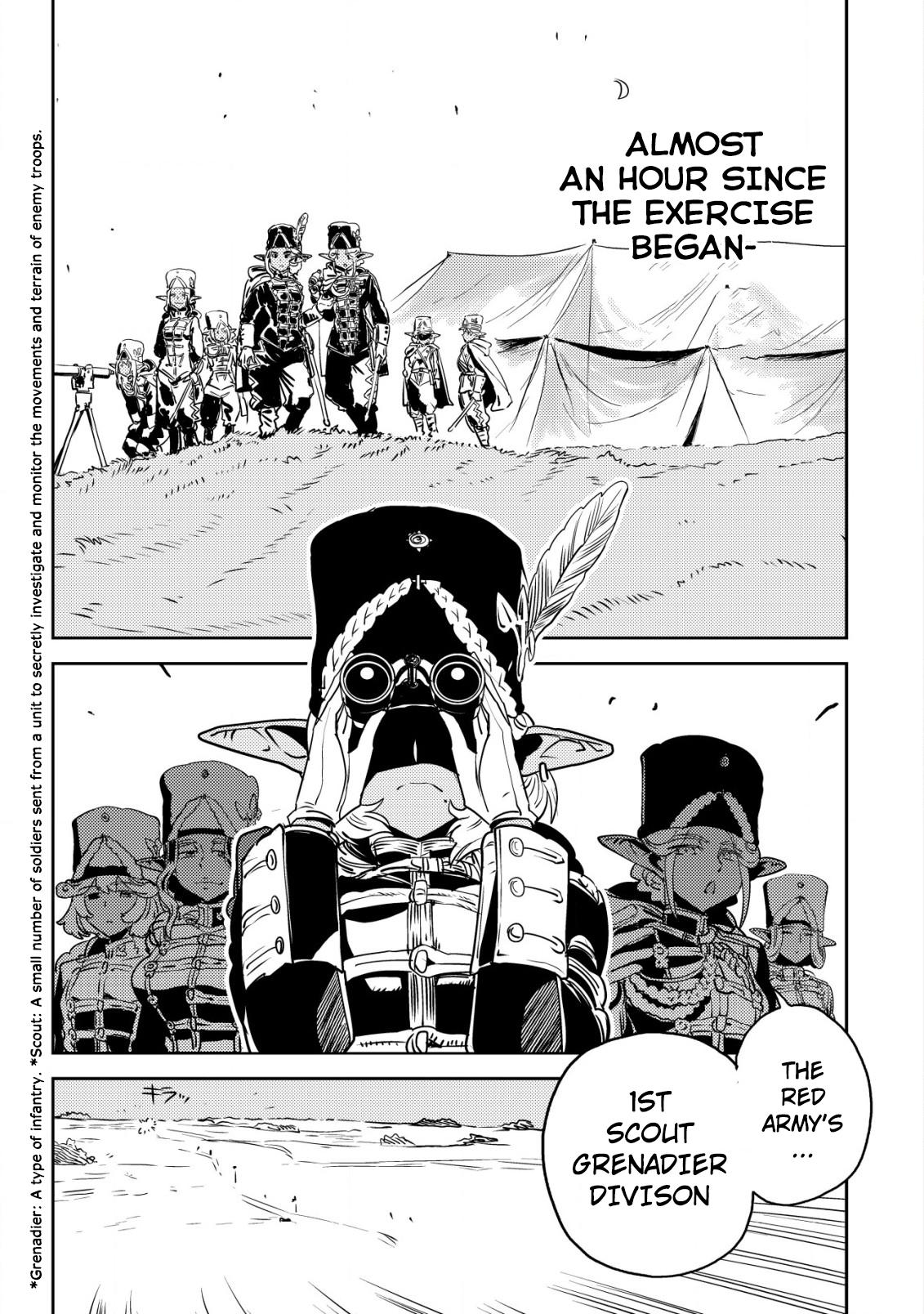 Orcsen Oukokushi ~Yaban na Orc no Kuni wa, Ikanishite Heiwa na Elf no Kuni wo Yakiharau ni Itatta ka~ Chapter 4 page 2 - 