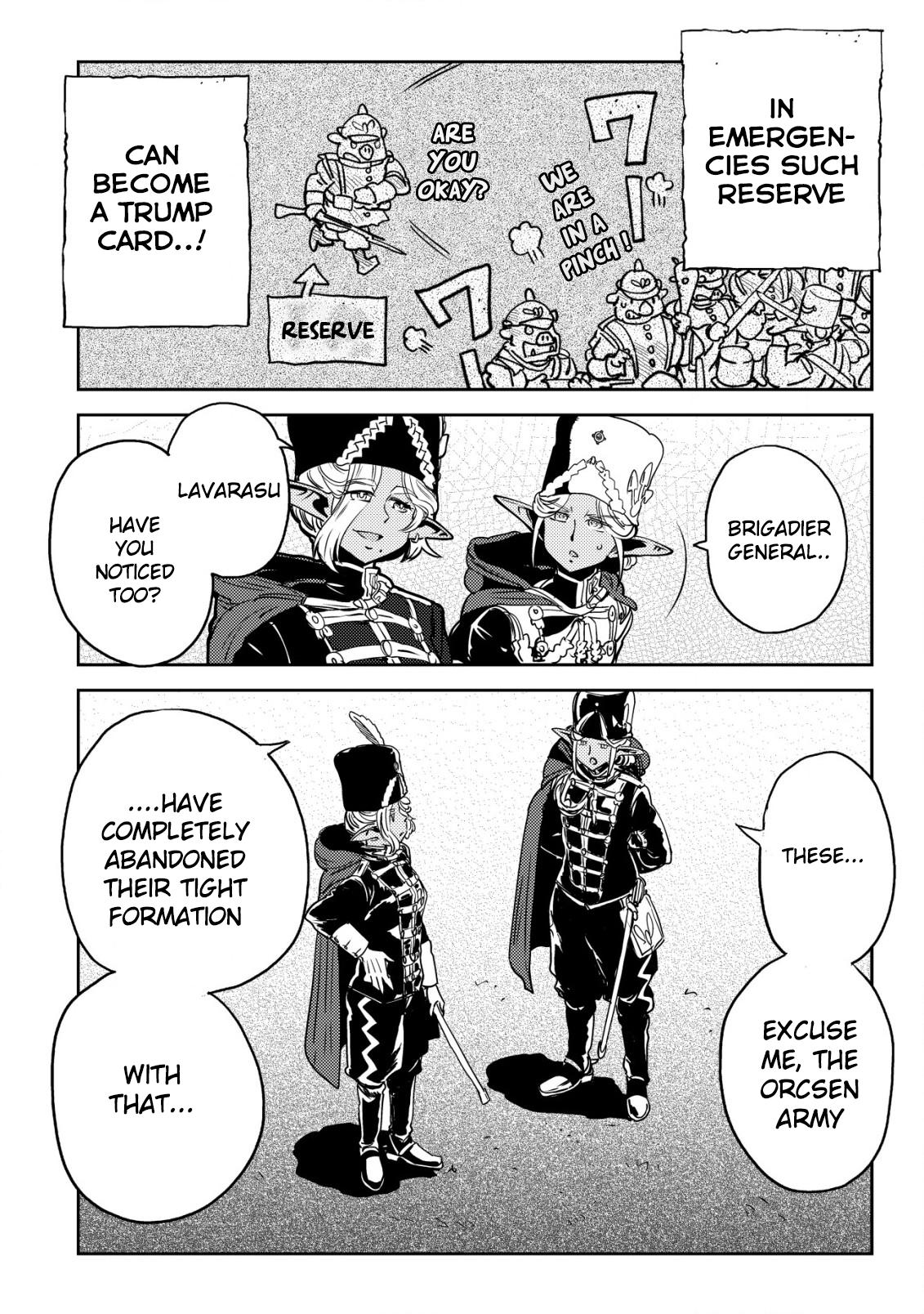 Orcsen Oukokushi ~Yaban na Orc no Kuni wa, Ikanishite Heiwa na Elf no Kuni wo Yakiharau ni Itatta ka~ Chapter 4 page 11 - 