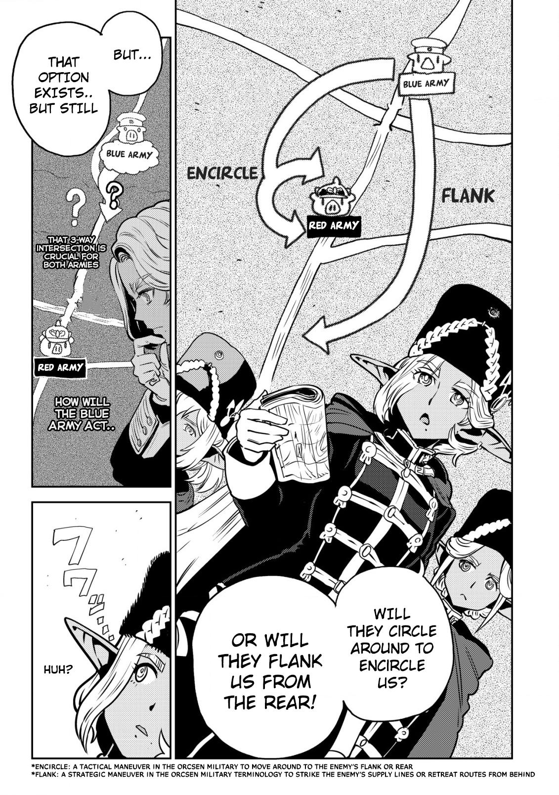 Orcsen Oukokushi ~Yaban na Orc no Kuni wa, Ikanishite Heiwa na Elf no Kuni wo Yakiharau ni Itatta ka~ Chapter 4 page 14 - 