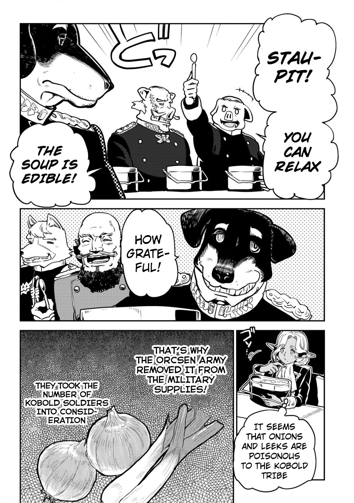 Orcsen Oukokushi ~Yaban na Orc no Kuni wa, Ikanishite Heiwa na Elf no Kuni wo Yakiharau ni Itatta ka~ Chapter 4 page 22 - 