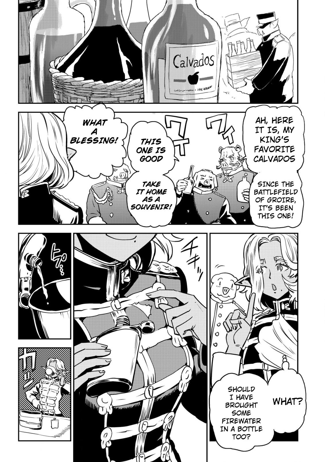 Orcsen Oukokushi ~Yaban na Orc no Kuni wa, Ikanishite Heiwa na Elf no Kuni wo Yakiharau ni Itatta ka~ Chapter 4 page 28 - 